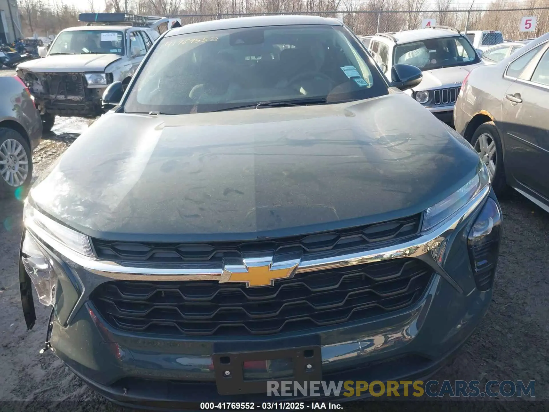 12 fotografías del automóvil dañado KL77LFEP9SC181886 CHEVROLET TRAX 2025