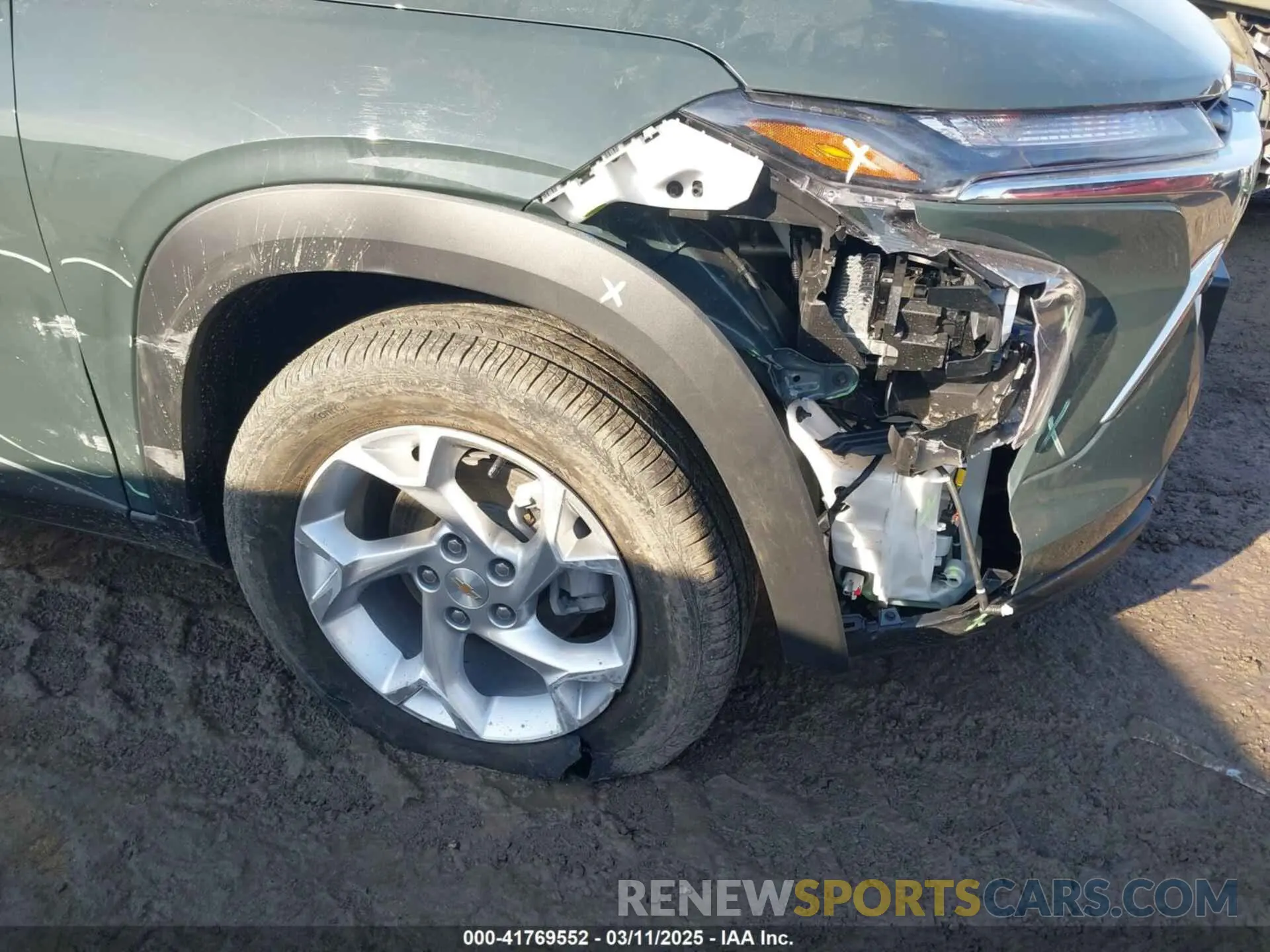 6 fotografías del automóvil dañado KL77LFEP9SC181886 CHEVROLET TRAX 2025