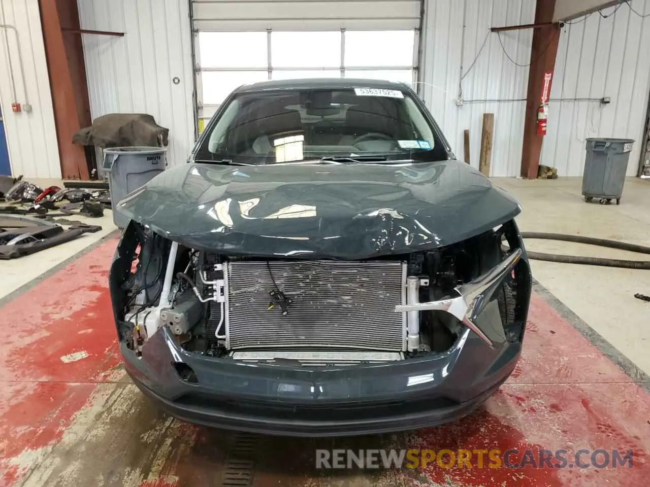 5 fotografías del automóvil dañado KL77LFEPXSC088326 CHEVROLET TRAX 2025