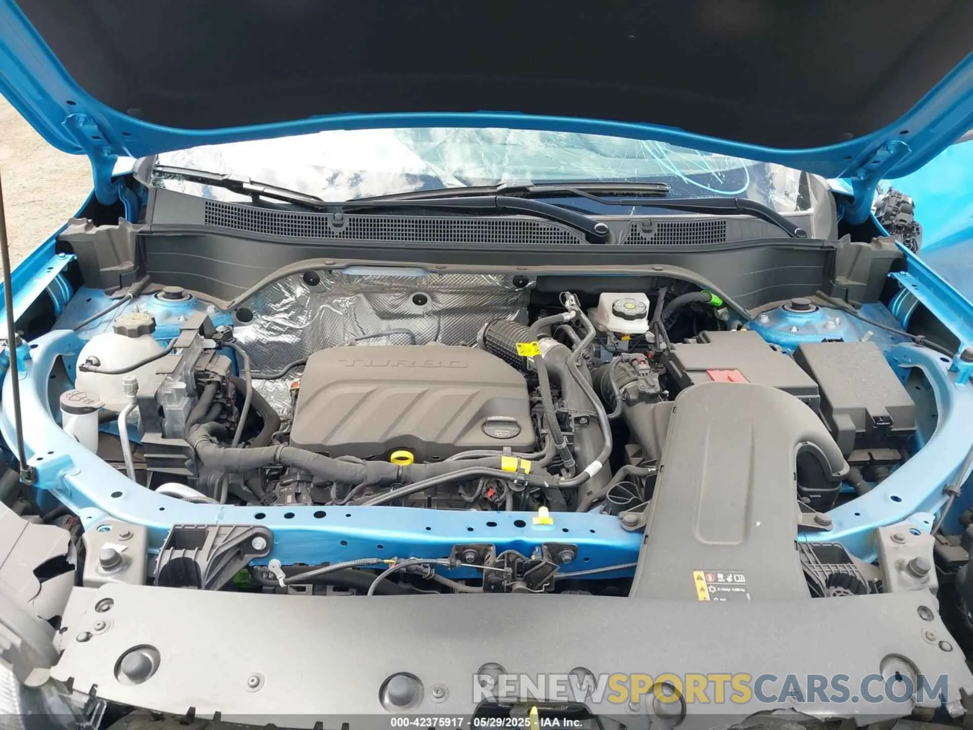 10 fotografías del automóvil dañado KL77LGEP0SC036175 CHEVROLET TRAX 2025