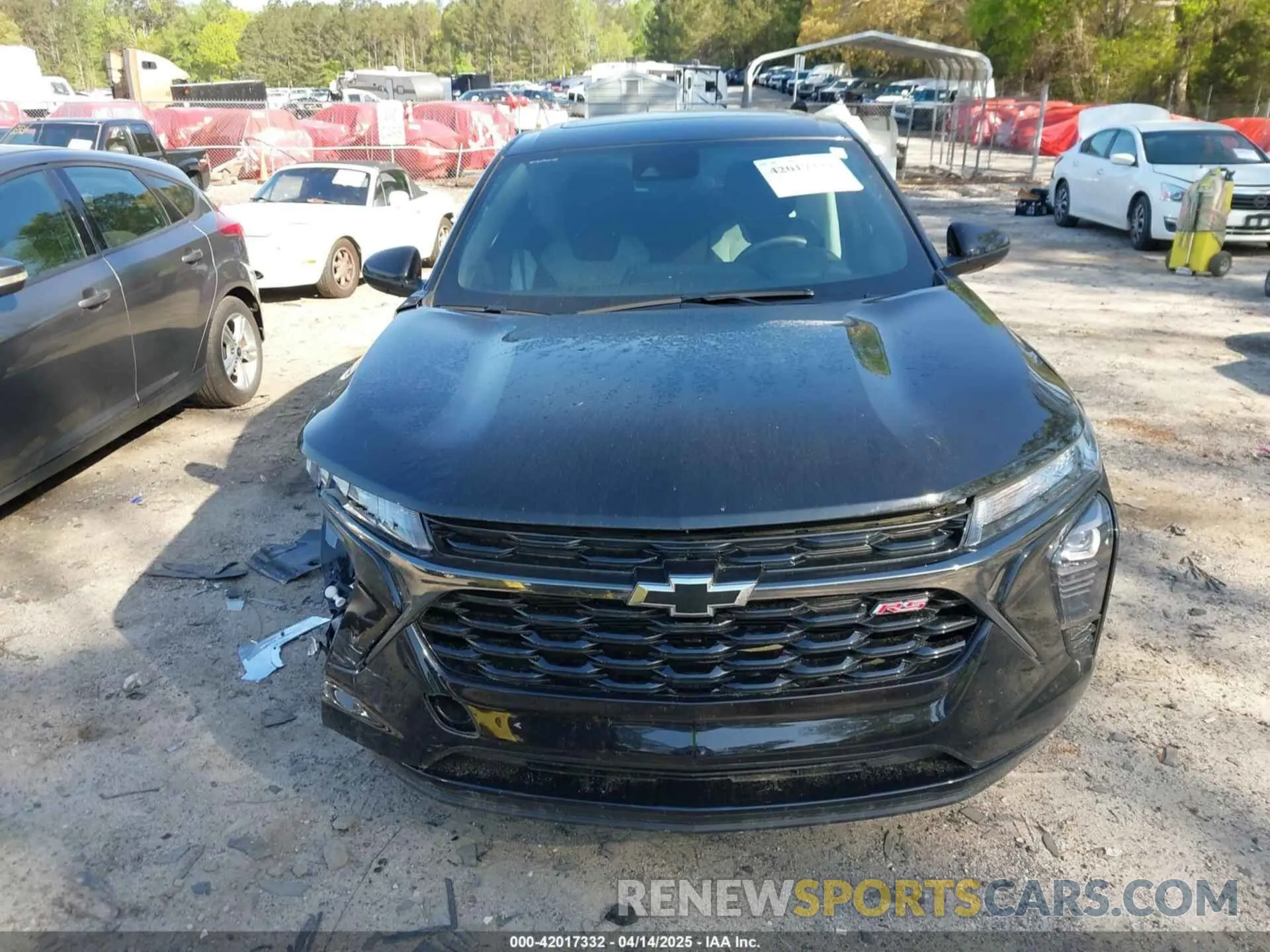 11 fotografías del automóvil dañado KL77LGEP0SC099616 CHEVROLET TRAX 2025