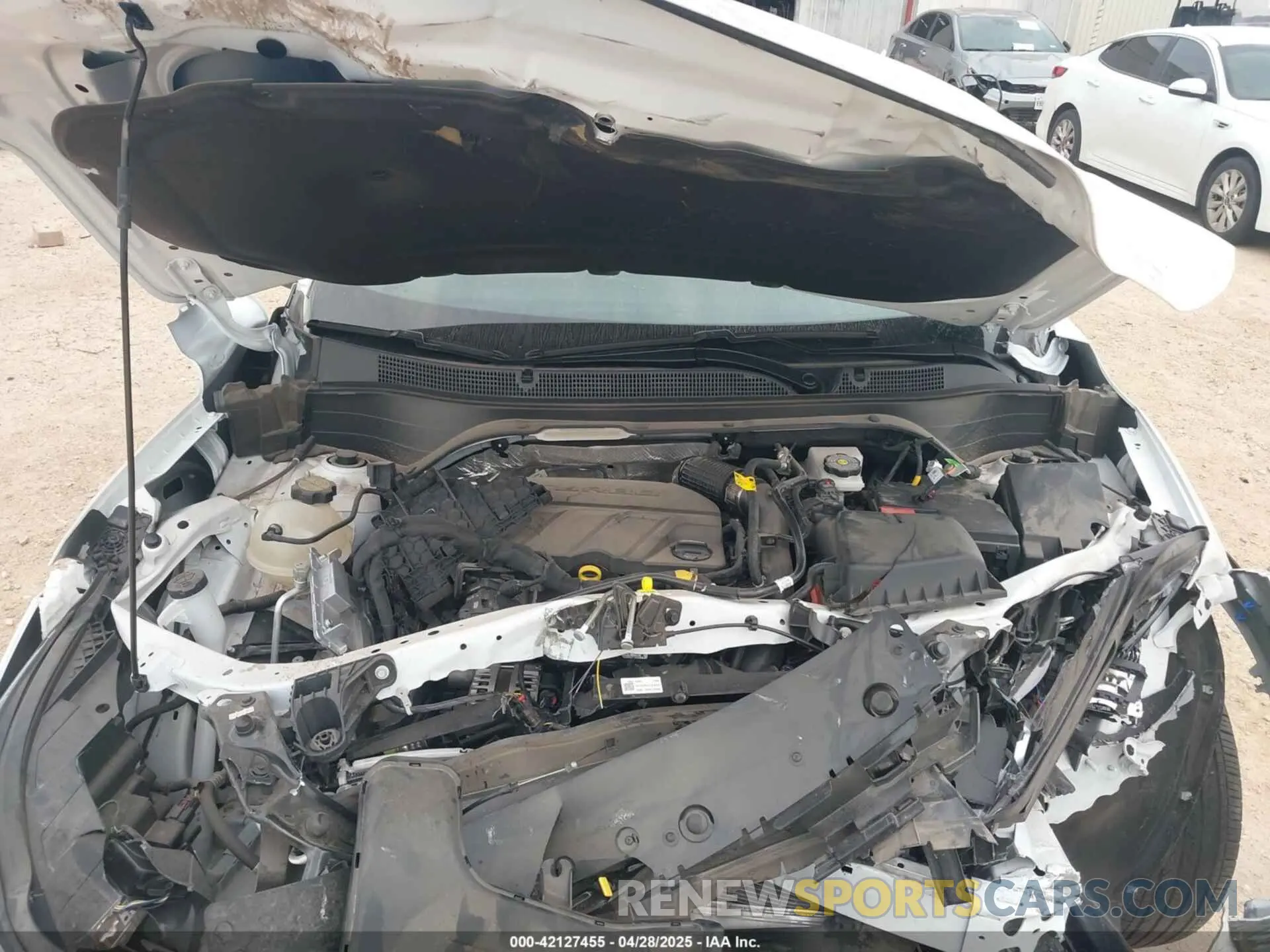 10 fotografías del automóvil dañado KL77LGEP1SC007414 CHEVROLET TRAX 2025