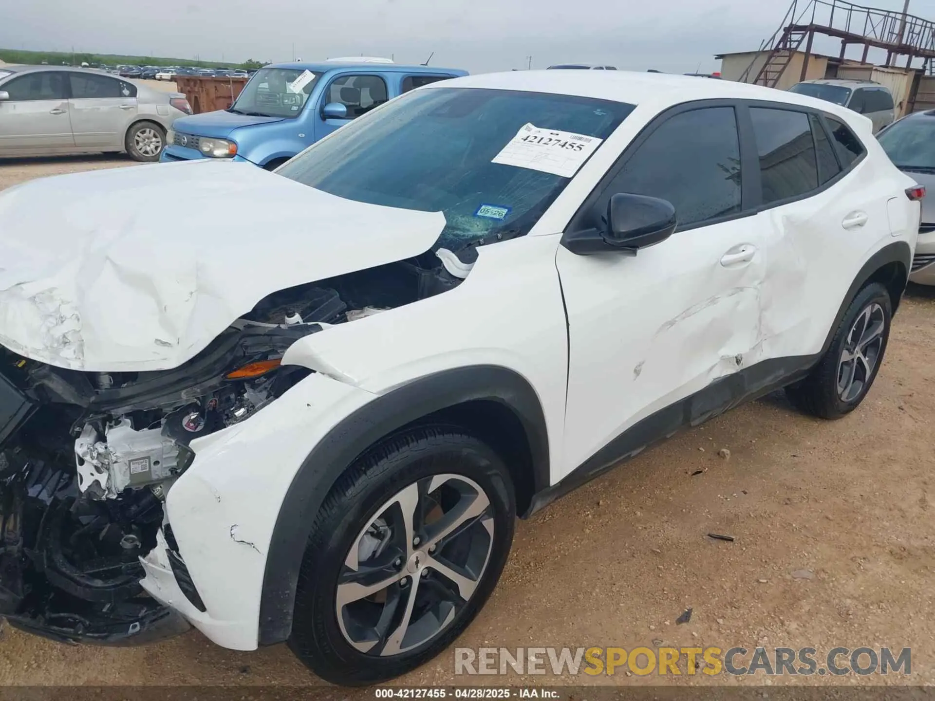 20 fotografías del automóvil dañado KL77LGEP1SC007414 CHEVROLET TRAX 2025