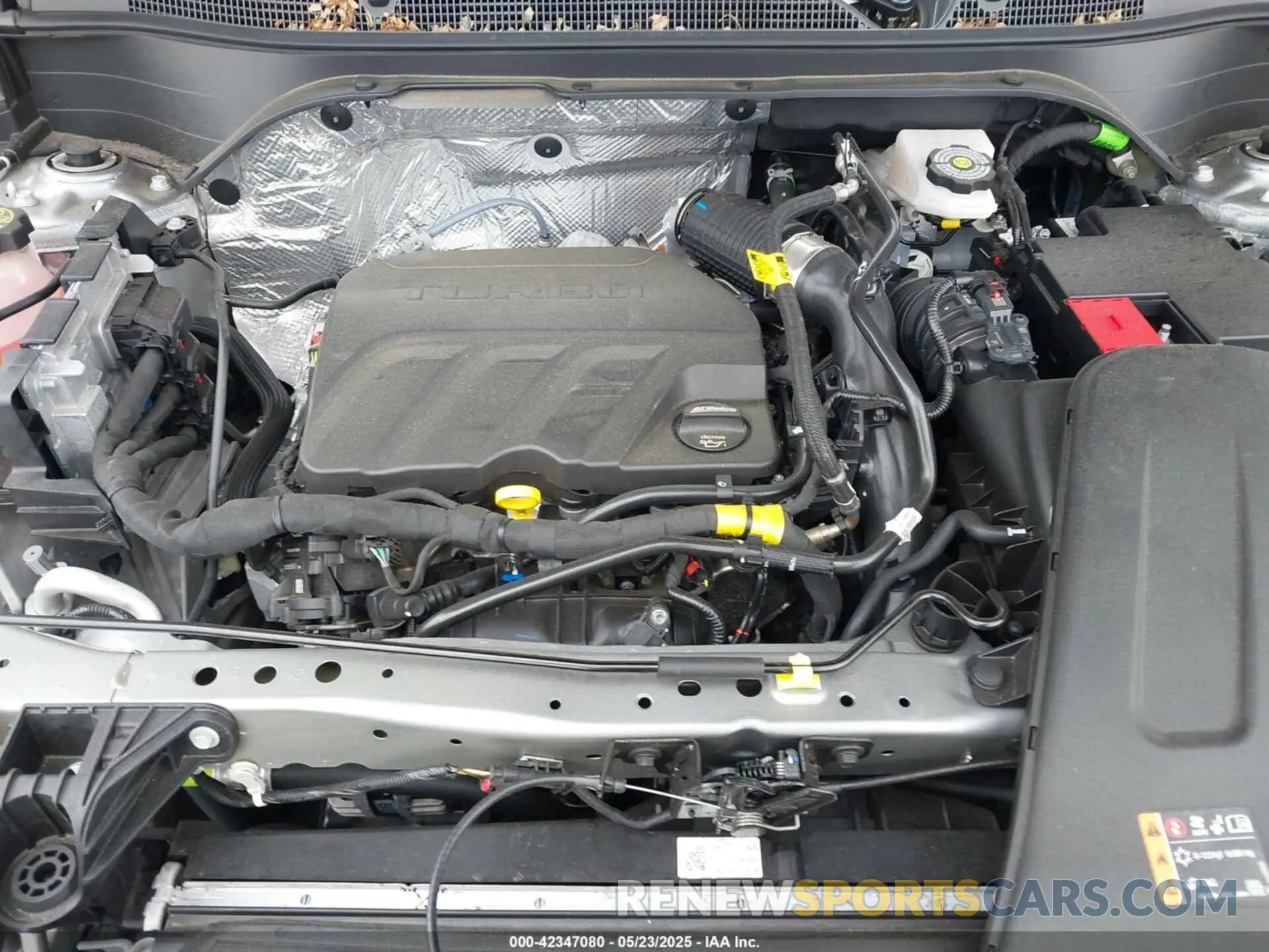 10 fotografías del automóvil dañado KL77LGEP1SC127424 CHEVROLET TRAX 2025