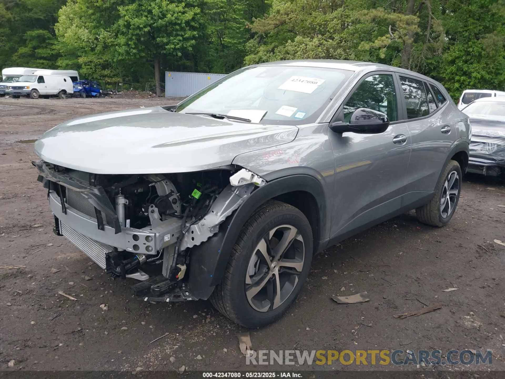 6 fotografías del automóvil dañado KL77LGEP1SC127424 CHEVROLET TRAX 2025
