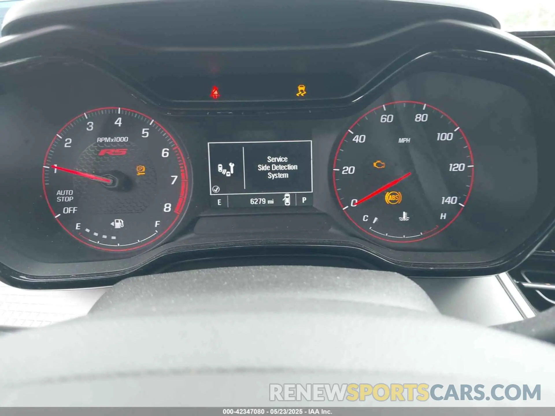7 fotografías del automóvil dañado KL77LGEP1SC127424 CHEVROLET TRAX 2025