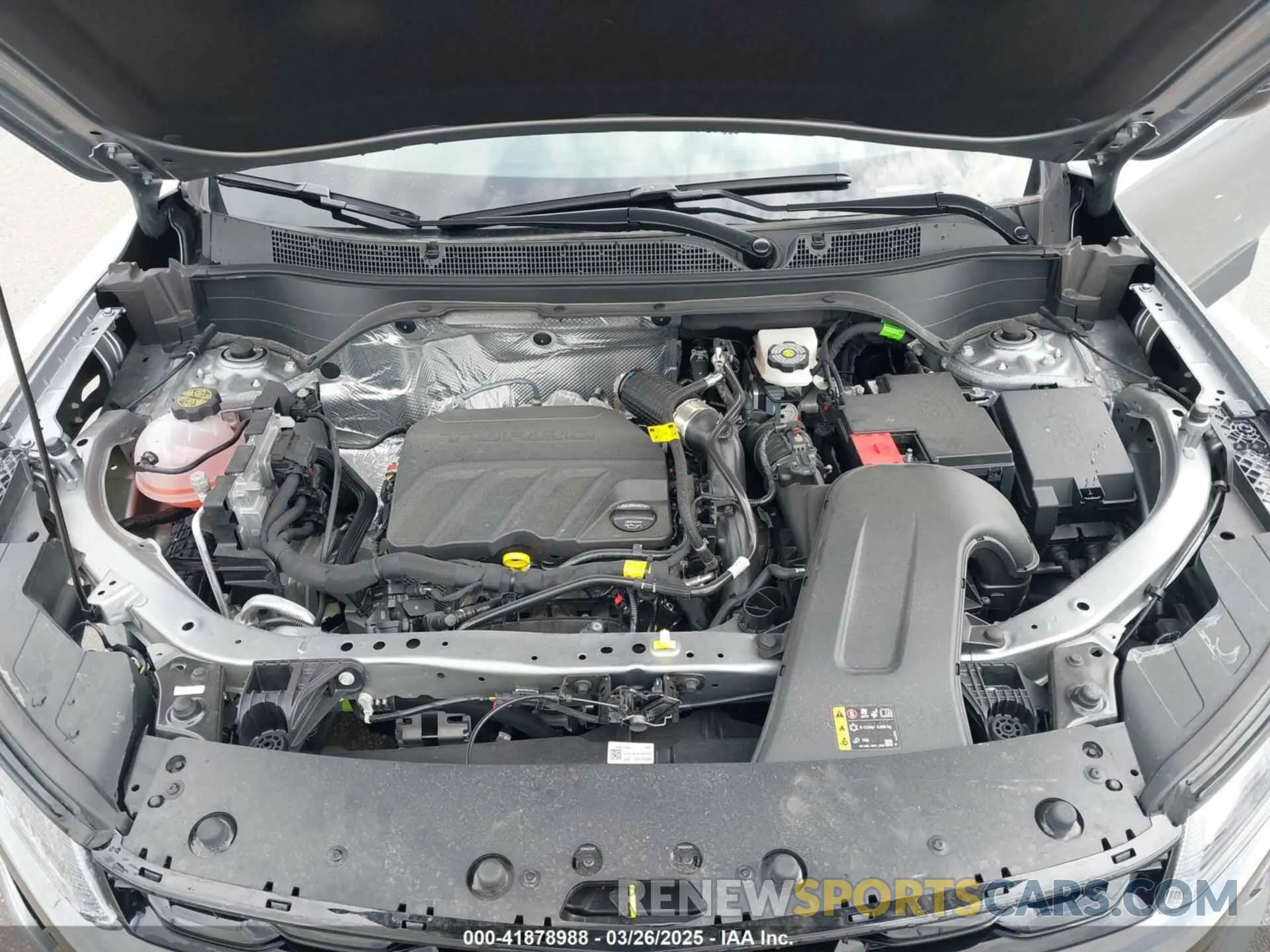 10 fotografías del automóvil dañado KL77LGEP4SC031528 CHEVROLET TRAX 2025