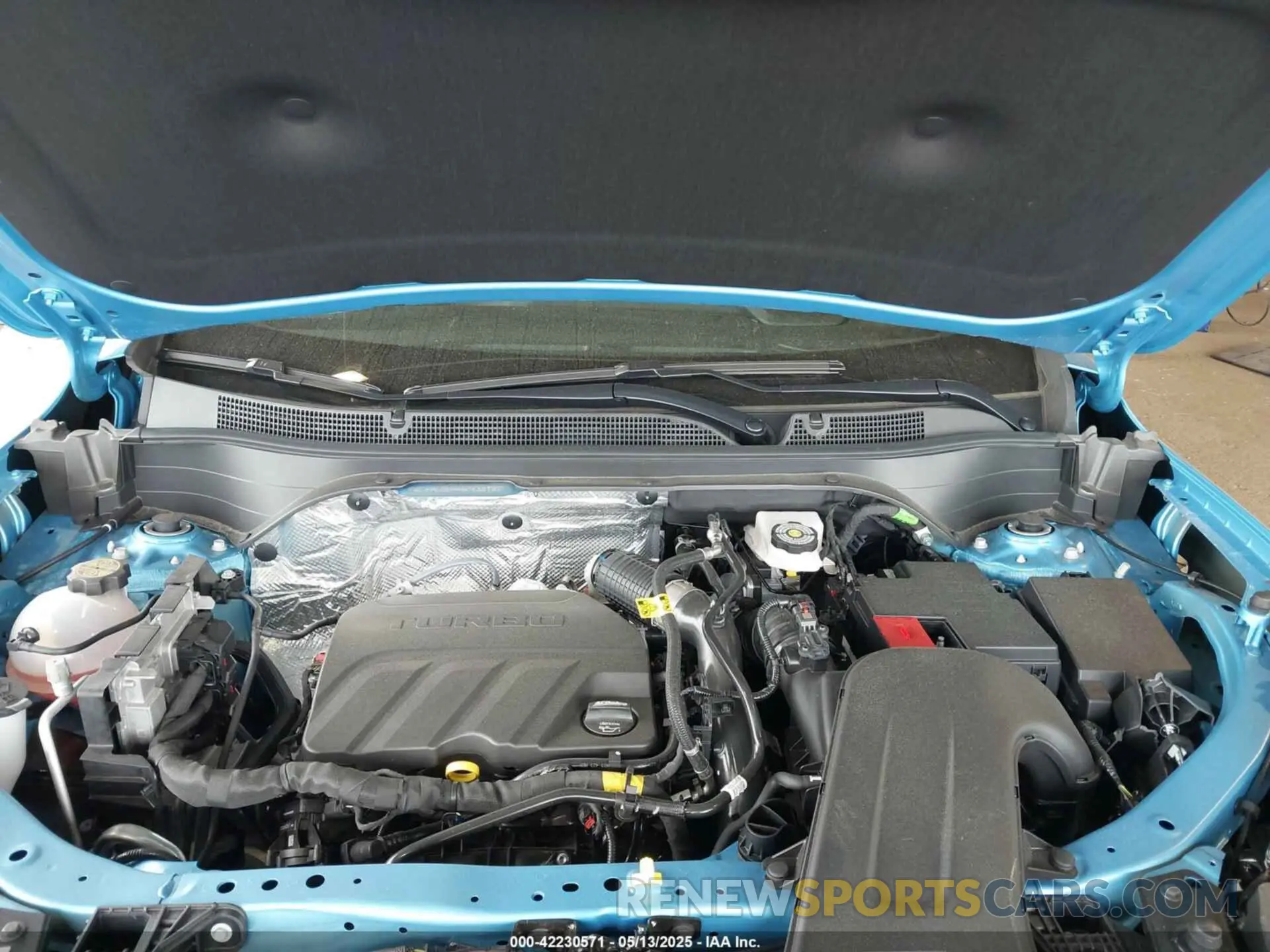 10 fotografías del automóvil dañado KL77LGEP4SC120161 CHEVROLET TRAX 2025