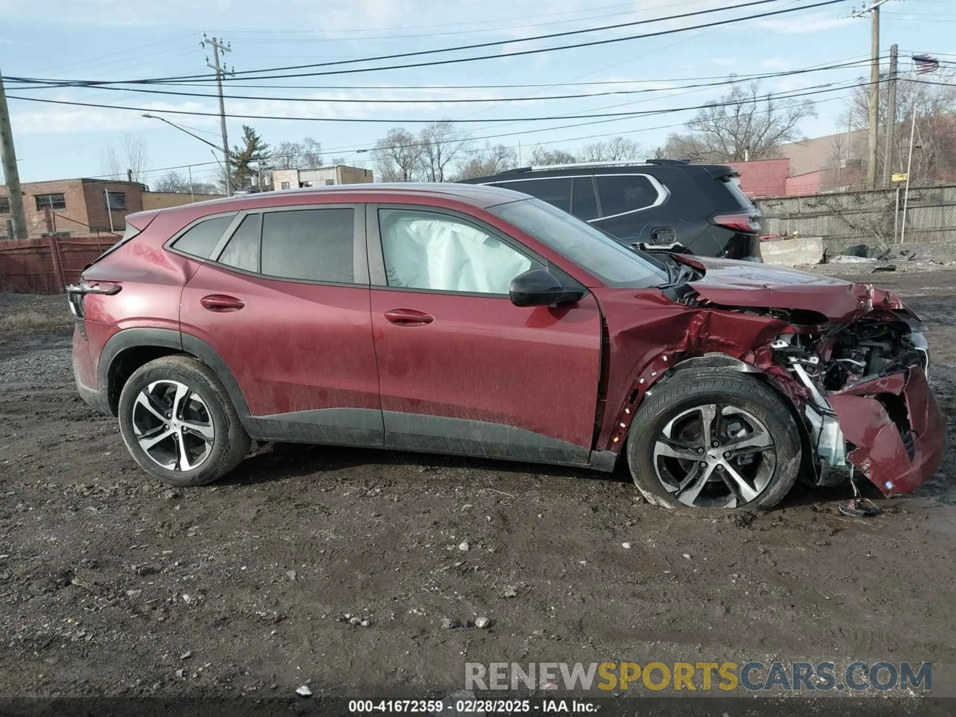 13 fotografías del automóvil dañado KL77LGEP5SC121741 CHEVROLET TRAX 2025