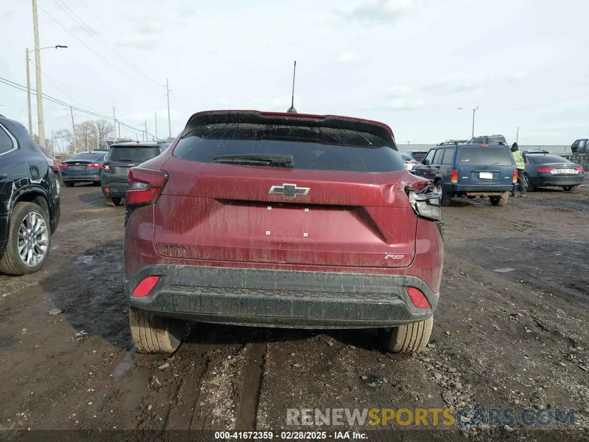 16 fotografías del automóvil dañado KL77LGEP5SC121741 CHEVROLET TRAX 2025