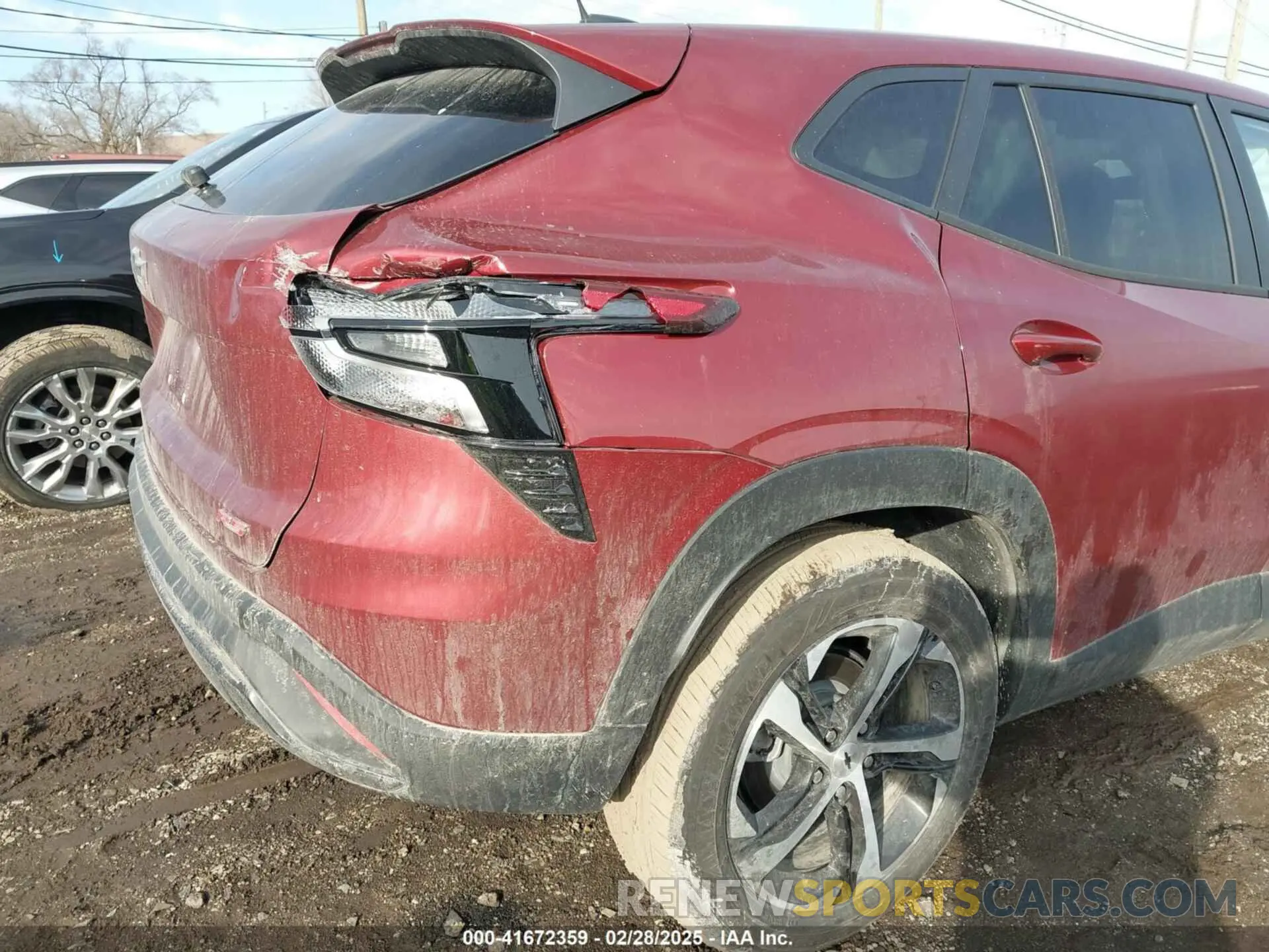19 fotografías del automóvil dañado KL77LGEP5SC121741 CHEVROLET TRAX 2025
