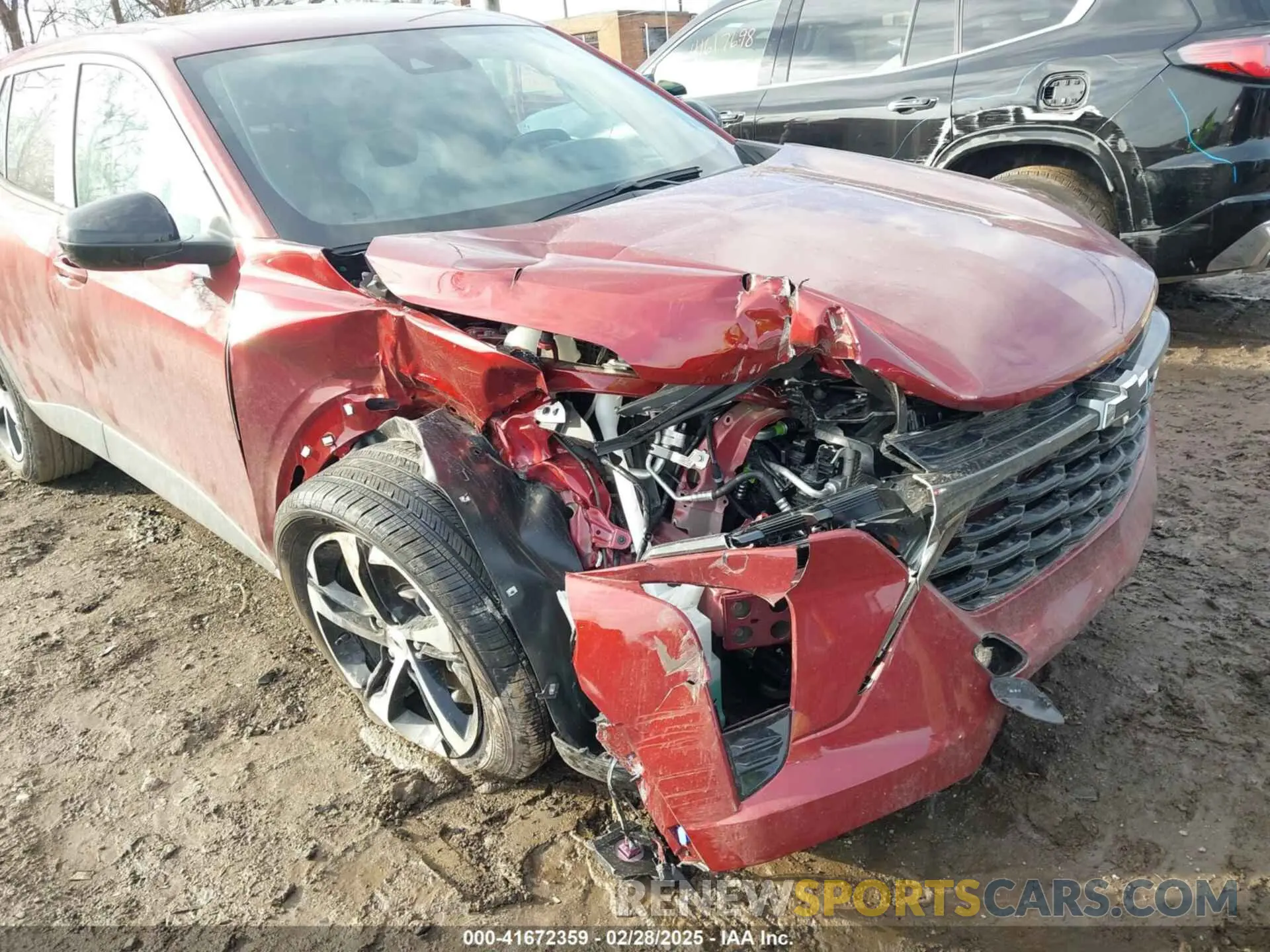 6 fotografías del automóvil dañado KL77LGEP5SC121741 CHEVROLET TRAX 2025