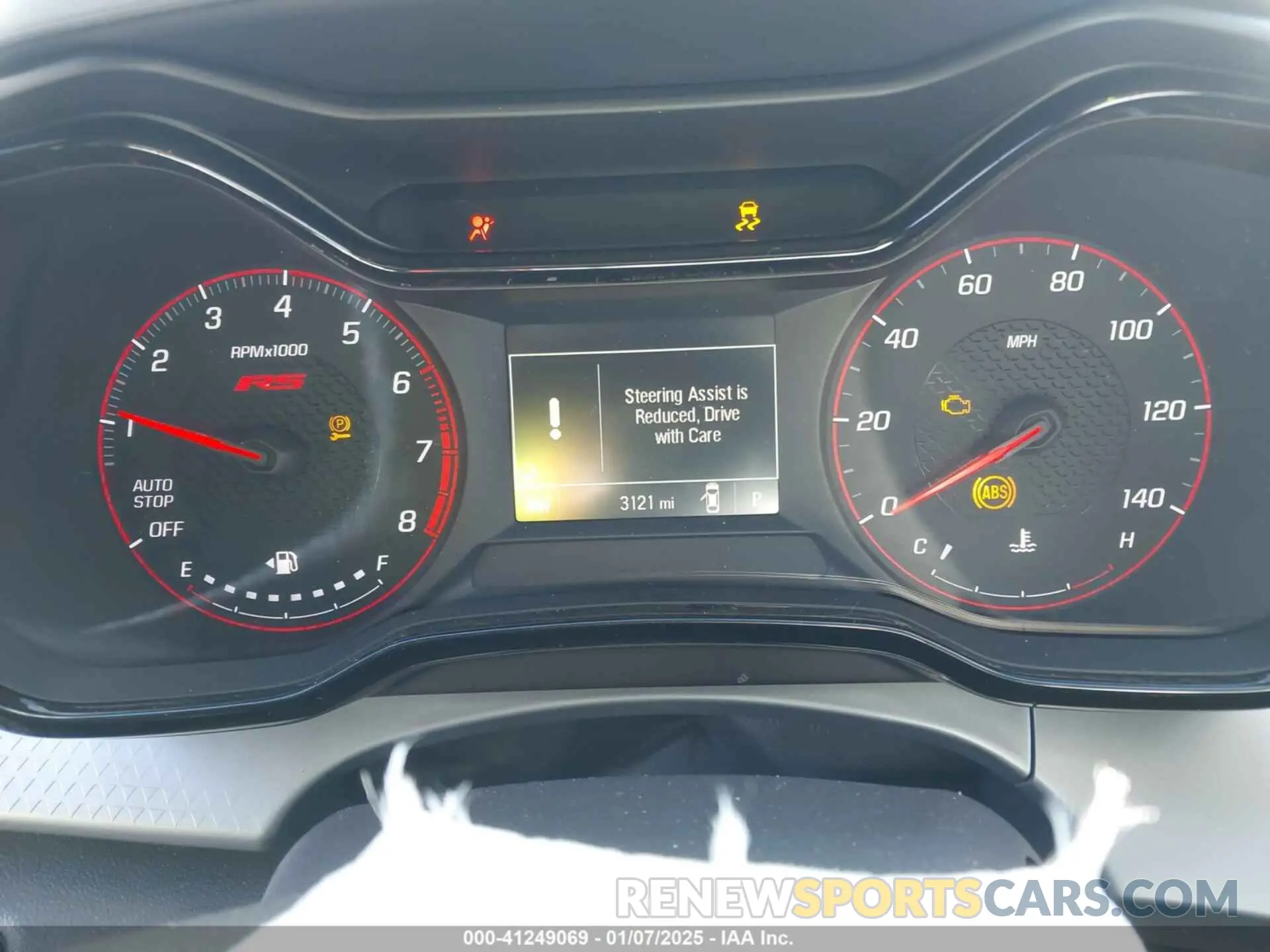 7 fotografías del automóvil dañado KL77LGEP7SC069755 CHEVROLET TRAX 2025