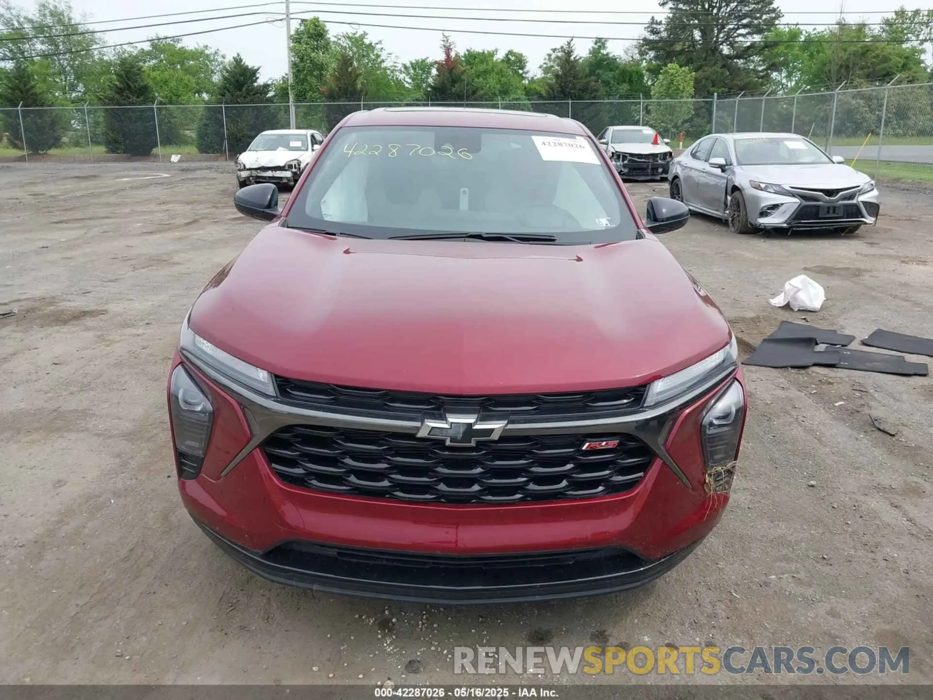 12 fotografías del automóvil dañado KL77LGEP8SC121717 CHEVROLET TRAX 2025