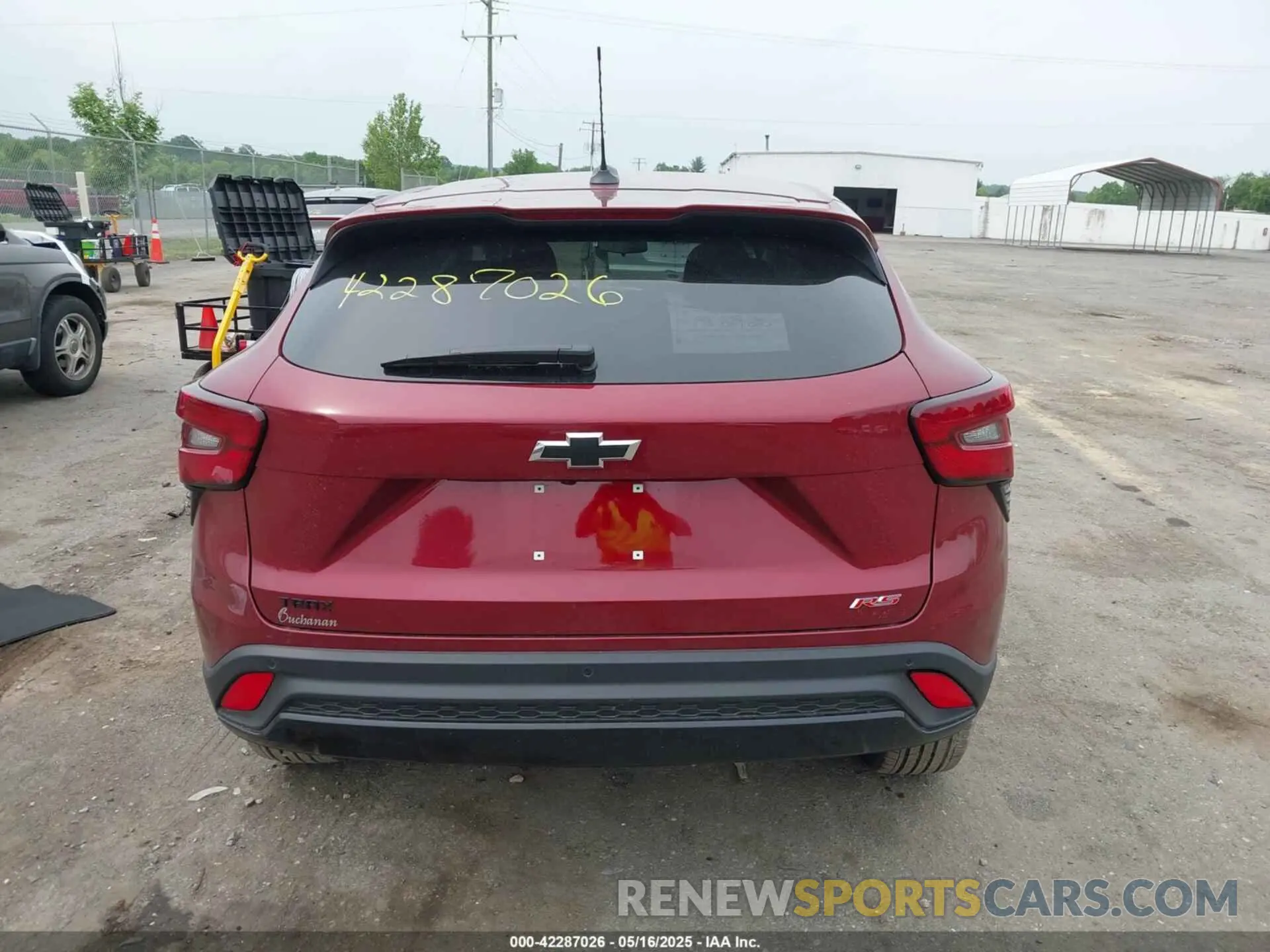 16 fotografías del automóvil dañado KL77LGEP8SC121717 CHEVROLET TRAX 2025