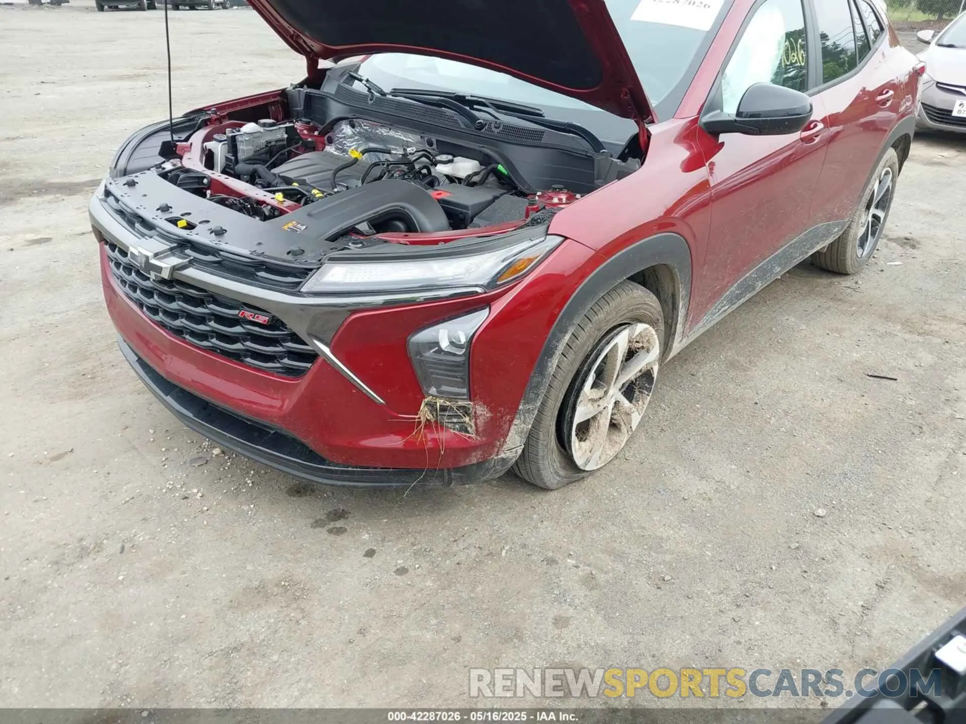 6 fotografías del automóvil dañado KL77LGEP8SC121717 CHEVROLET TRAX 2025