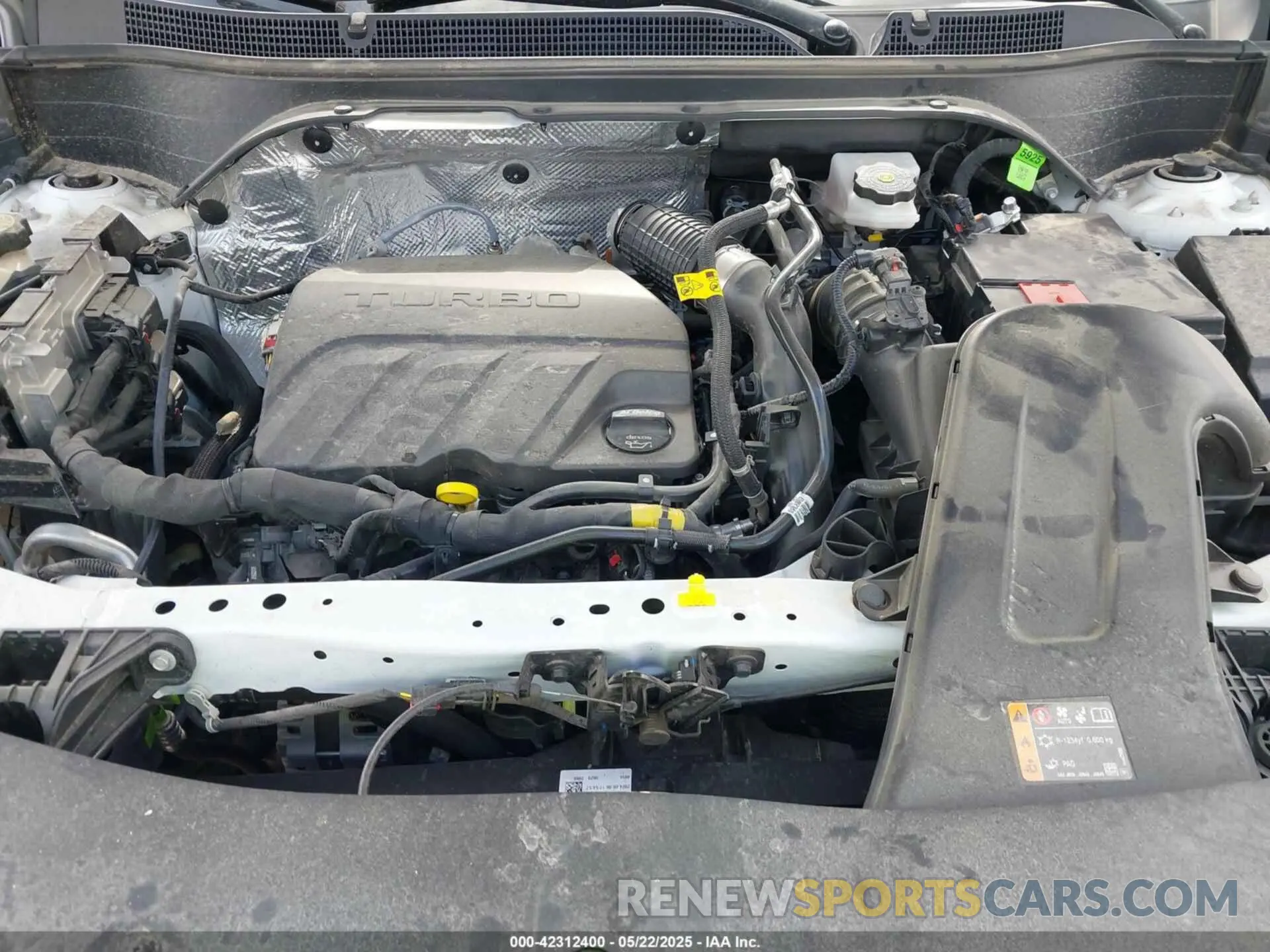 10 fotografías del automóvil dañado KL77LGEP9SC107776 CHEVROLET TRAX 2025