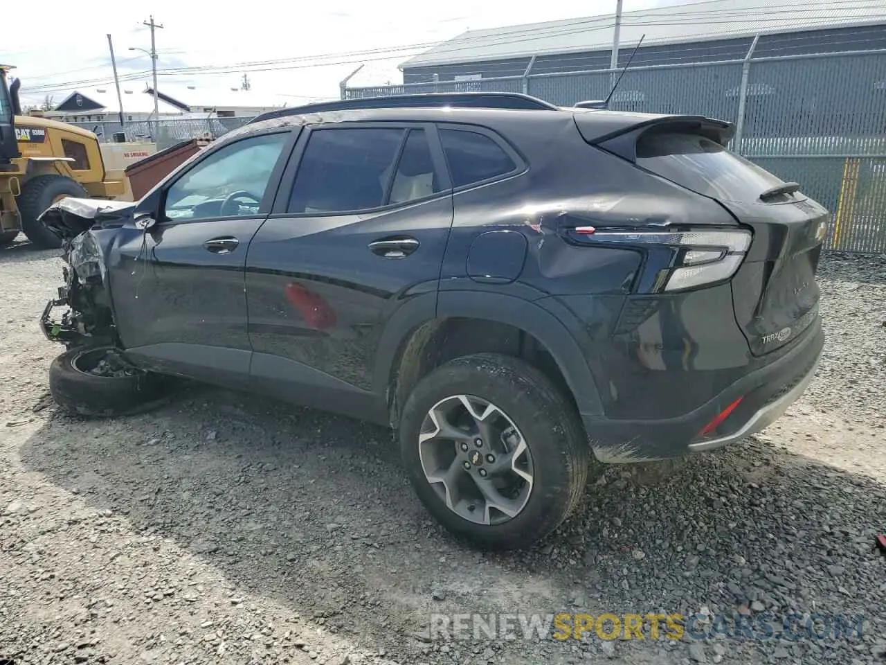 2 fotografías del automóvil dañado KL77LHE25SC164969 CHEVROLET TRAX 2025