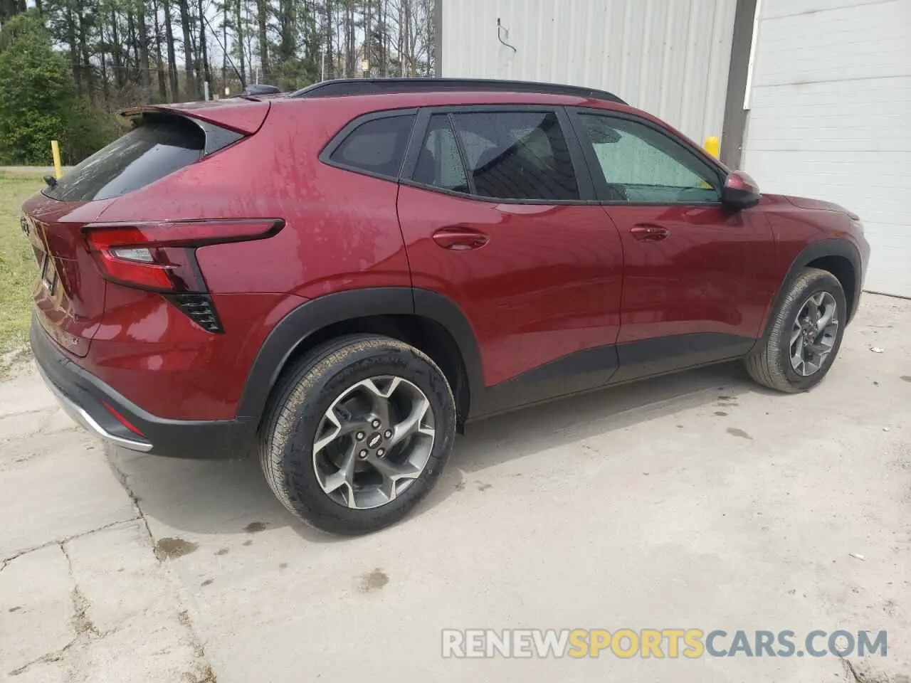 3 fotografías del automóvil dañado KL77LHEP0SC070994 CHEVROLET TRAX 2025