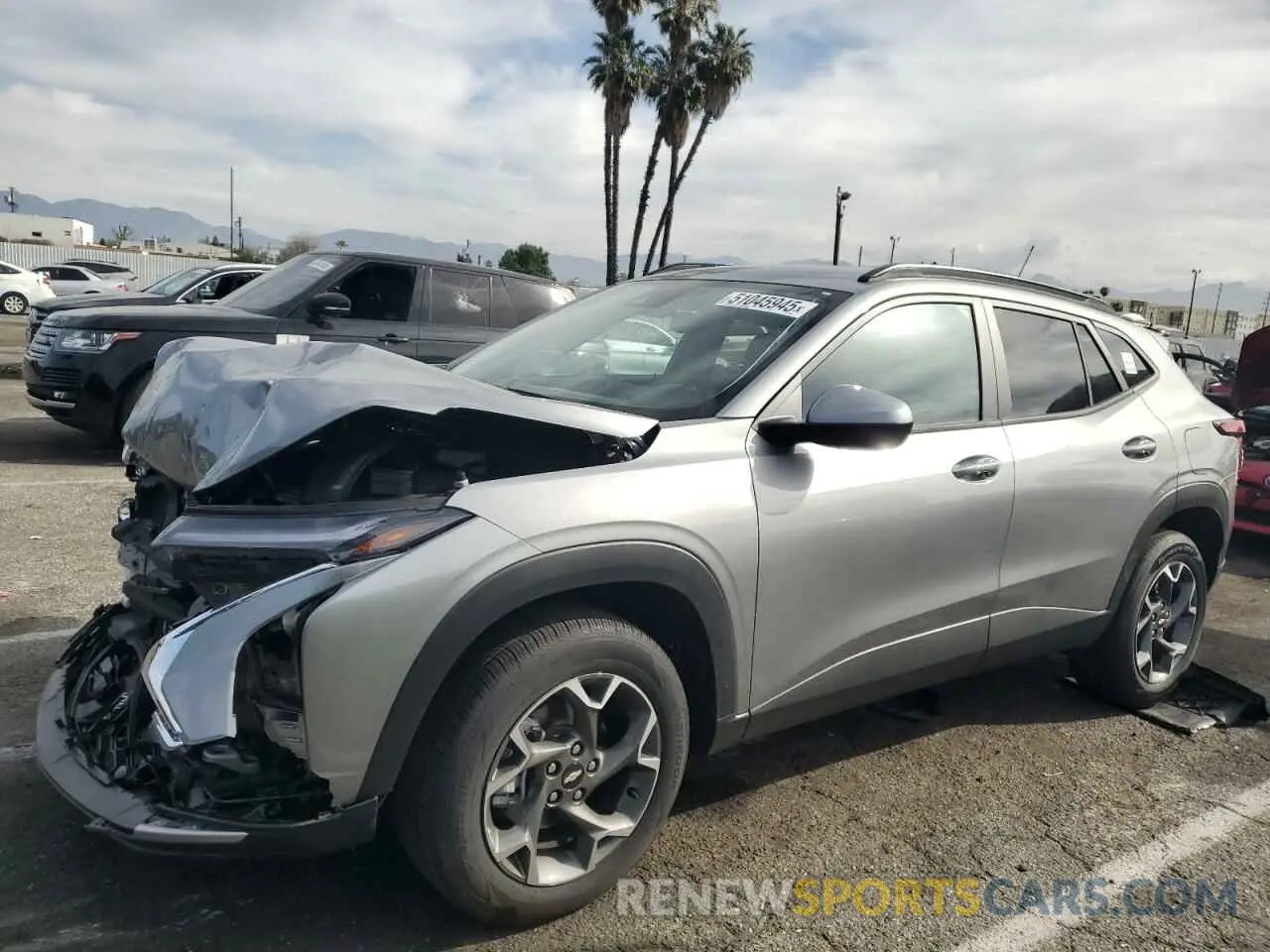1 fotografías del automóvil dañado KL77LHEP0SC088430 CHEVROLET TRAX 2025