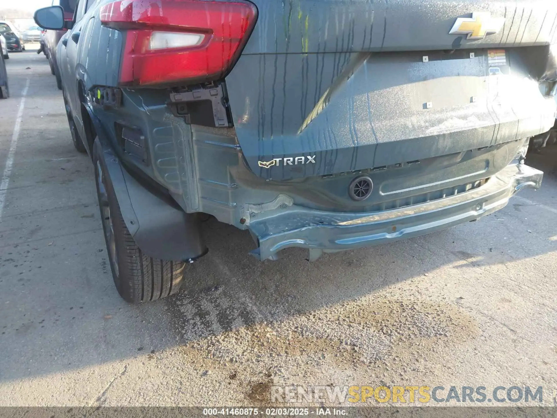 6 fotografías del automóvil dañado KL77LHEP0SC103136 CHEVROLET TRAX 2025