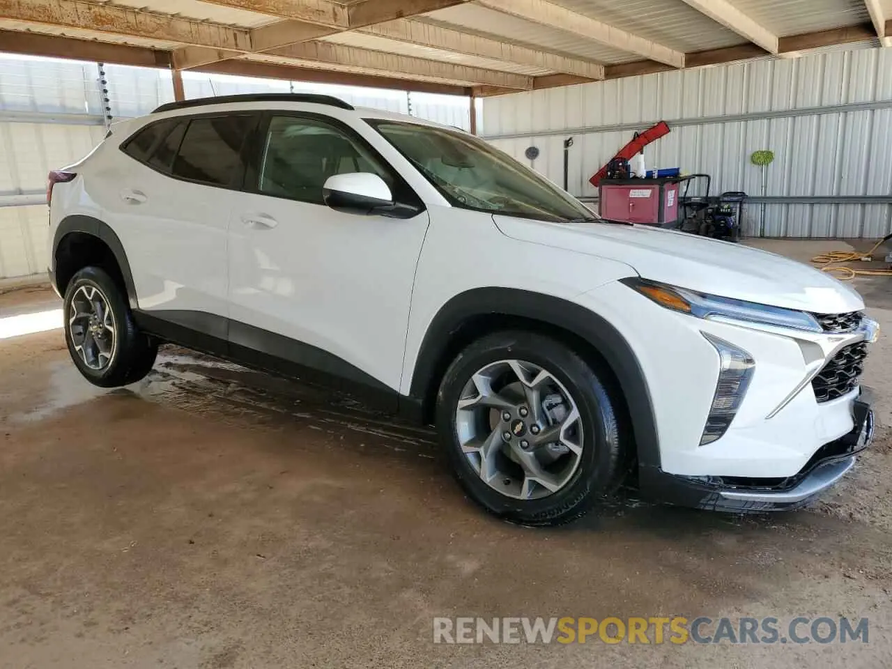 4 fotografías del automóvil dañado KL77LHEP0SC225172 CHEVROLET TRAX 2025