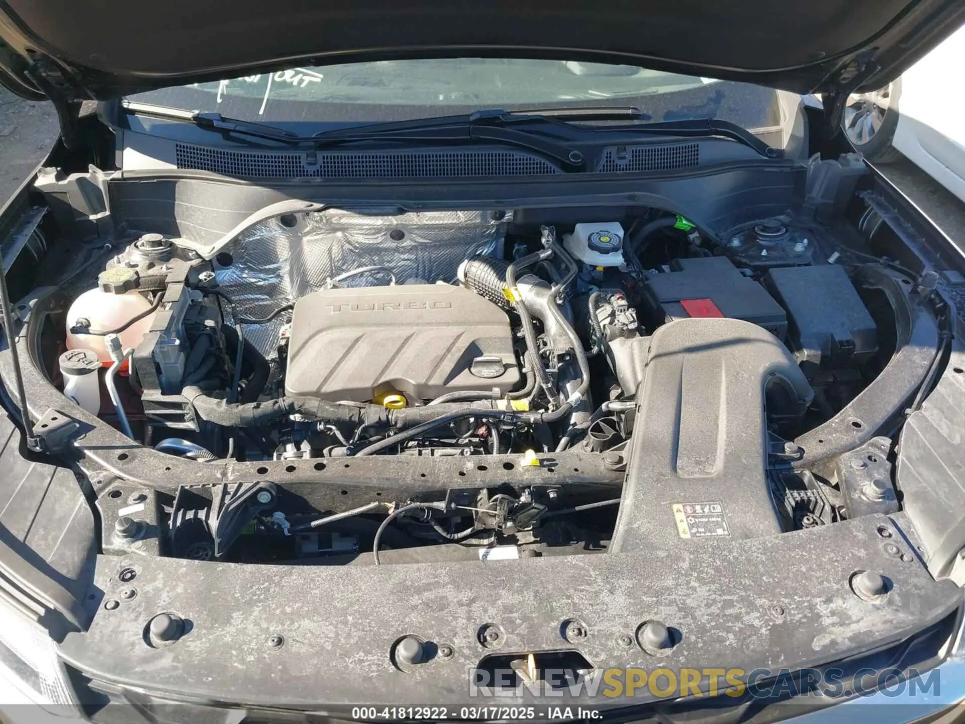 10 fotografías del automóvil dañado KL77LHEP1SC084399 CHEVROLET TRAX 2025