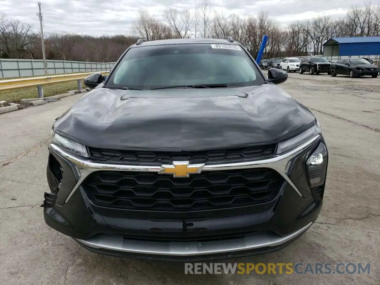 5 fotografías del automóvil dañado KL77LHEP2SC043442 CHEVROLET TRAX 2025
