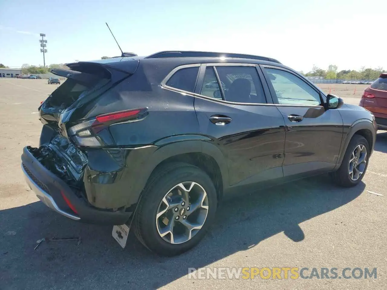 3 fotografías del automóvil dañado KL77LHEP2SC122514 CHEVROLET TRAX 2025