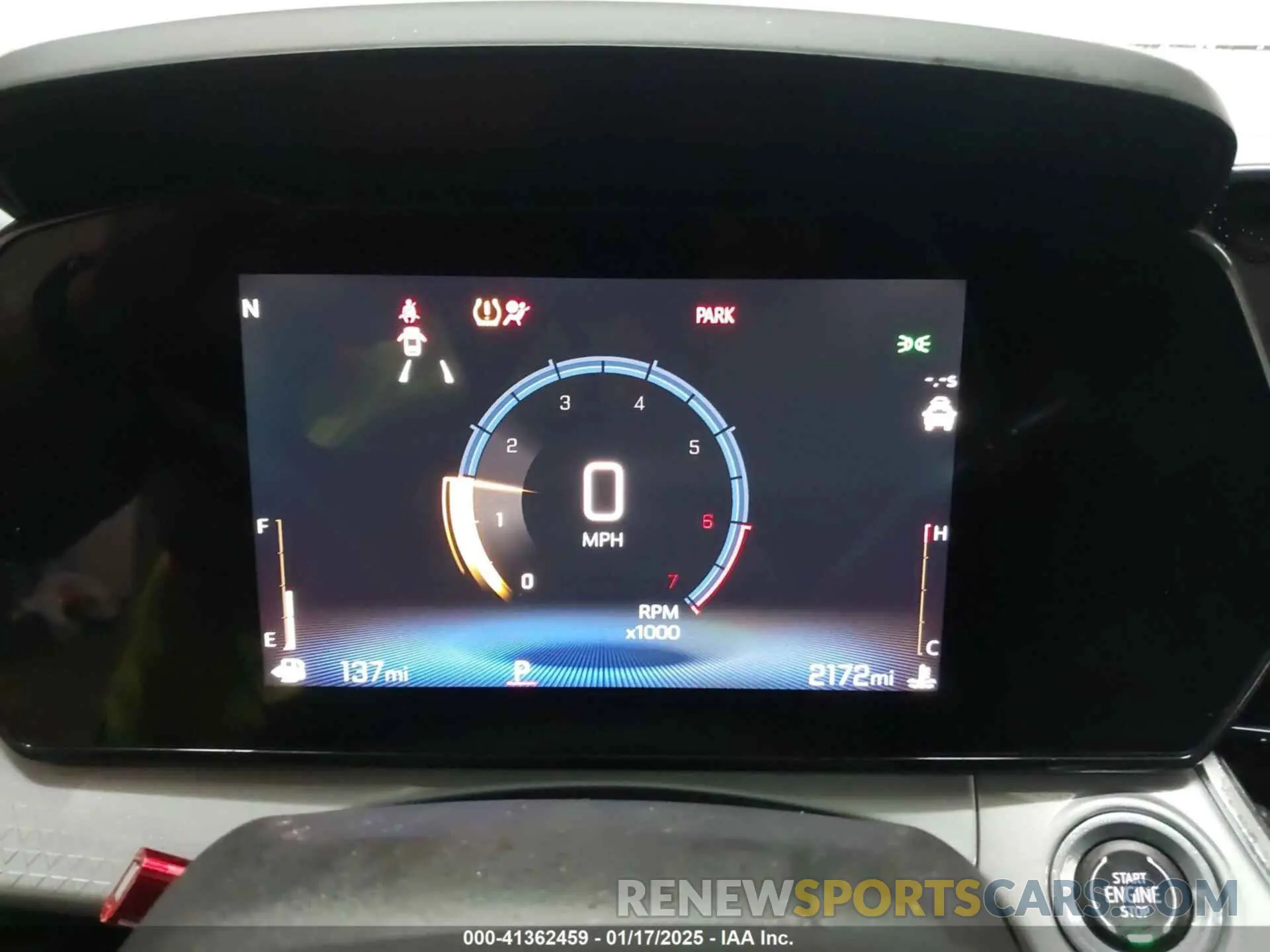7 fotografías del automóvil dañado KL77LHEP2SC134923 CHEVROLET TRAX 2025