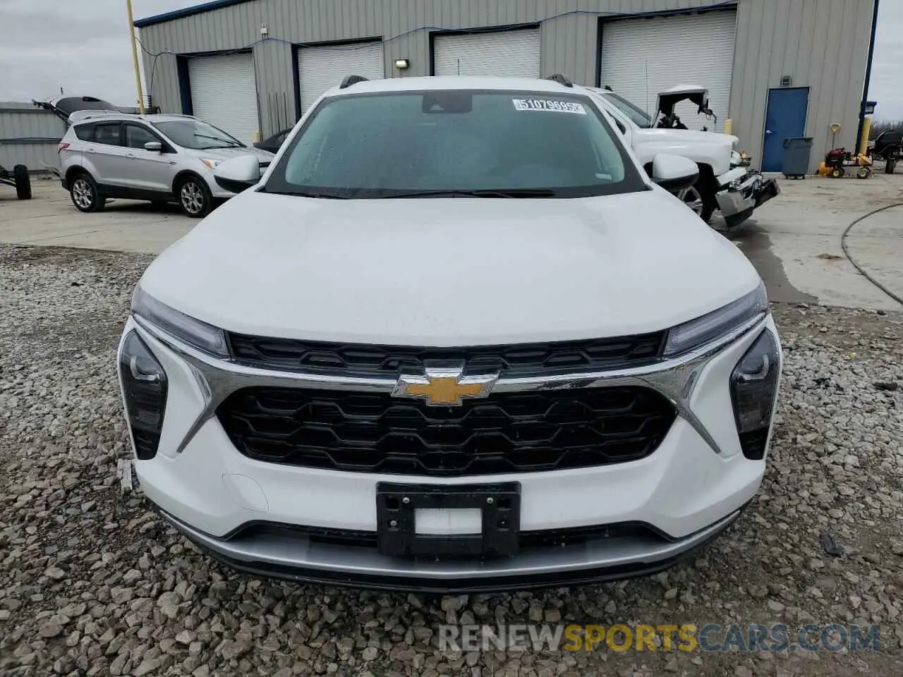 5 fotografías del automóvil dañado KL77LHEP2SC149440 CHEVROLET TRAX 2025