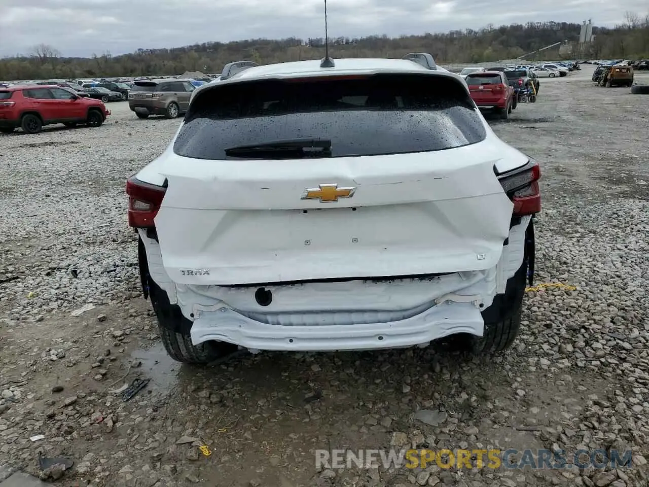 6 fotografías del automóvil dañado KL77LHEP2SC149440 CHEVROLET TRAX 2025