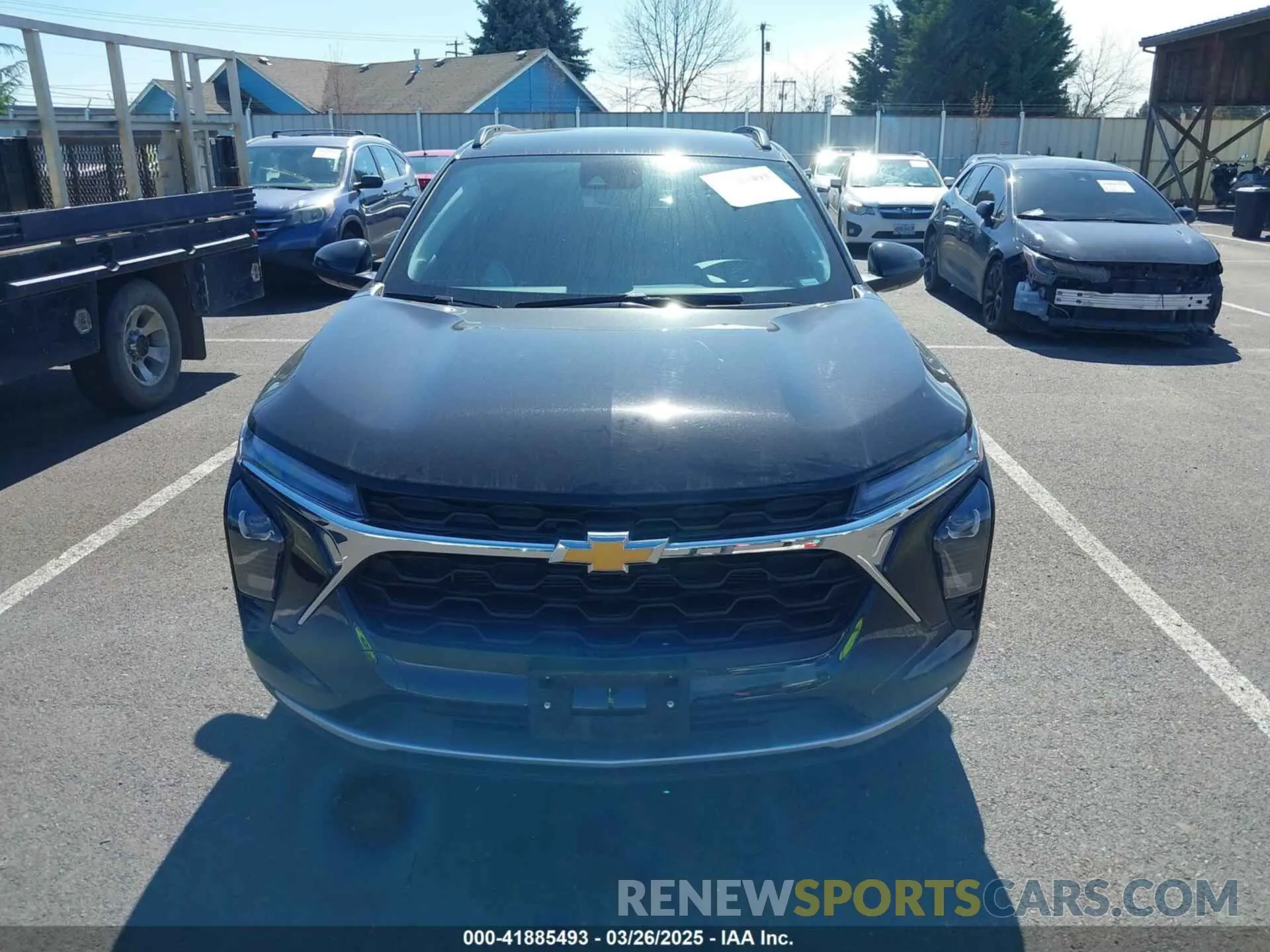 12 fotografías del automóvil dañado KL77LHEP2SC150488 CHEVROLET TRAX 2025
