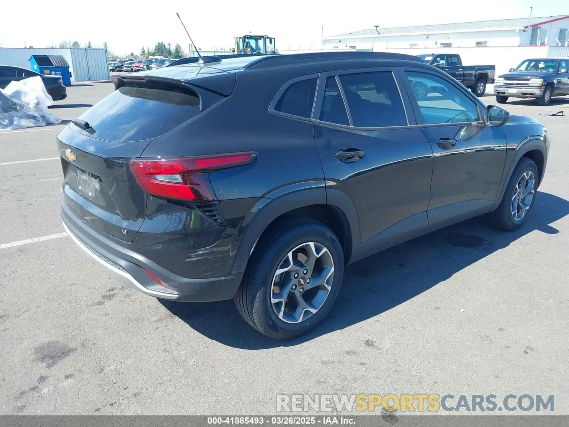 4 fotografías del automóvil dañado KL77LHEP2SC150488 CHEVROLET TRAX 2025