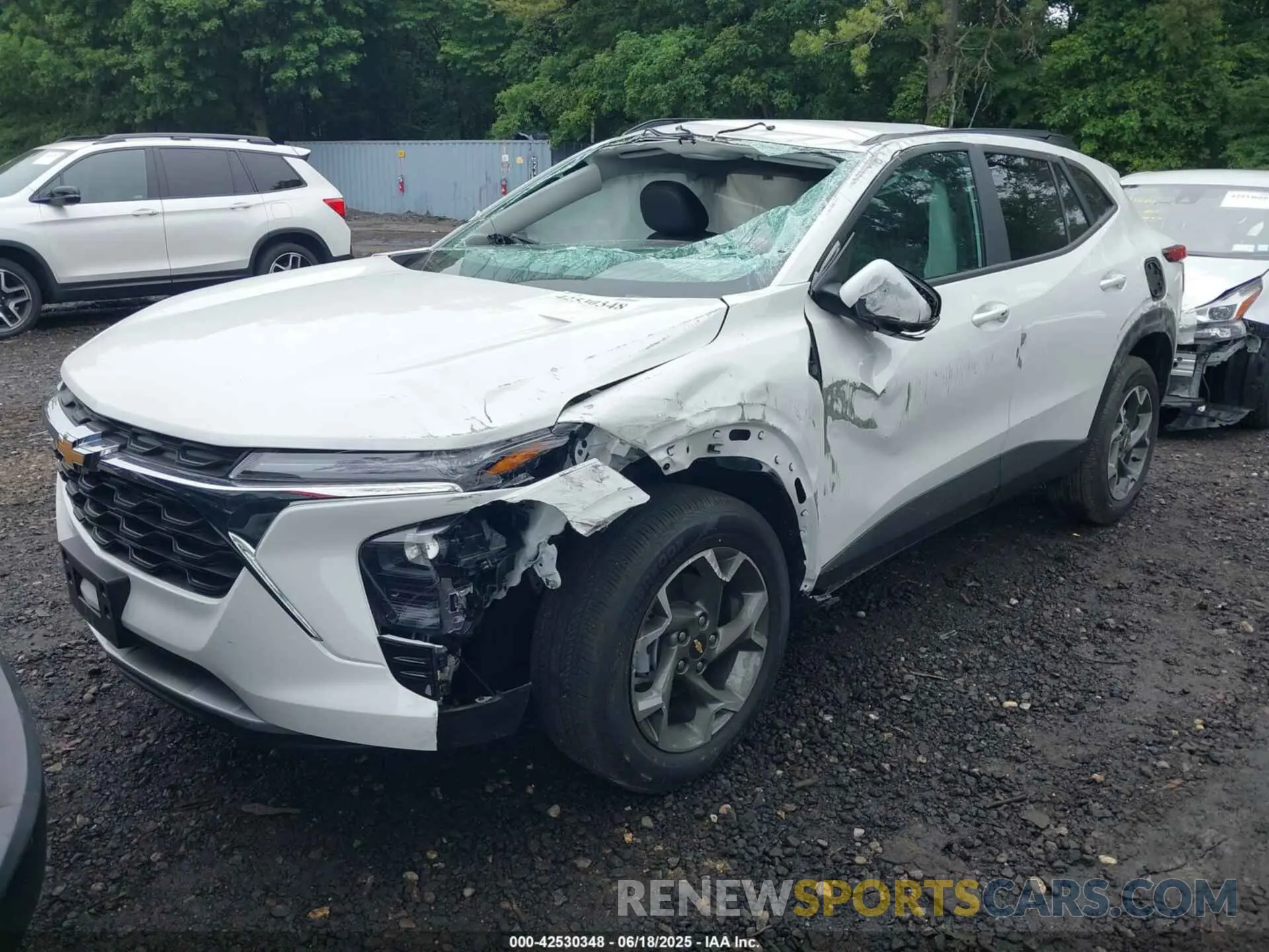 6 fotografías del automóvil dañado KL77LHEP3SC109092 CHEVROLET TRAX 2025
