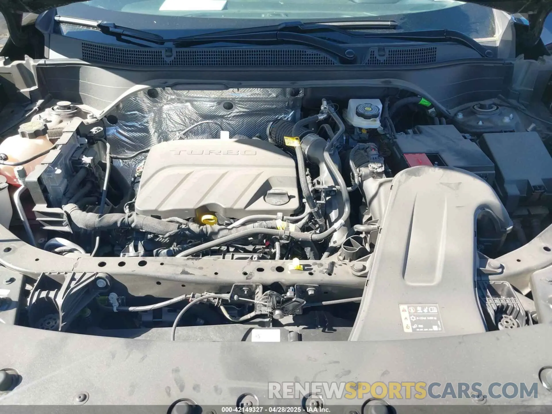 10 fotografías del automóvil dañado KL77LHEP4SC036671 CHEVROLET TRAX 2025