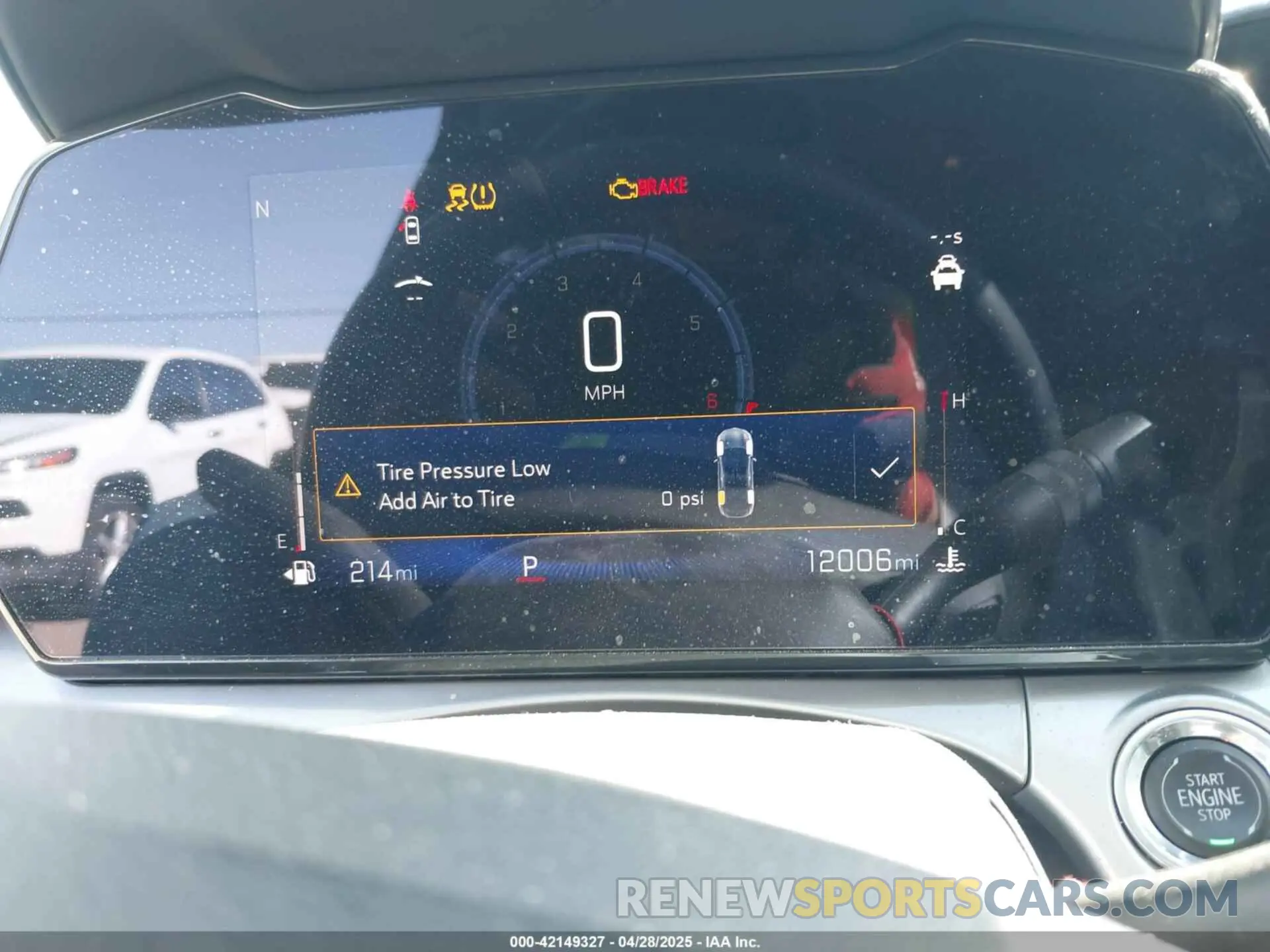 7 fotografías del automóvil dañado KL77LHEP4SC036671 CHEVROLET TRAX 2025