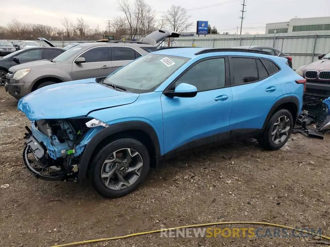 1 fotografías del automóvil dañado KL77LHEP4SC039392 CHEVROLET TRAX 2025