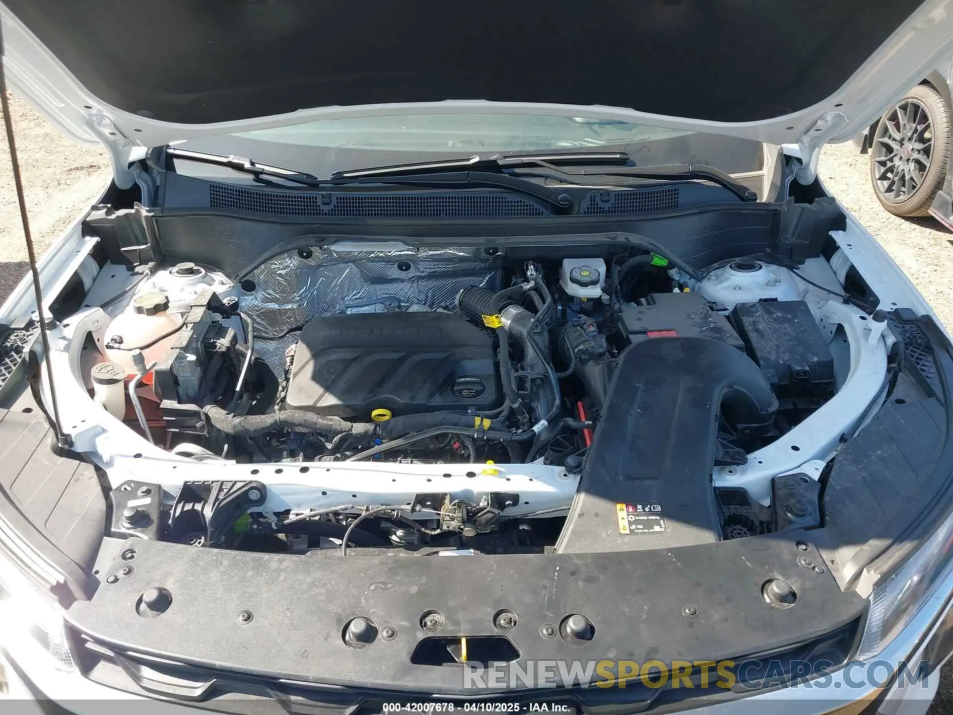 10 fotografías del automóvil dañado KL77LHEP4SC118481 CHEVROLET TRAX 2025