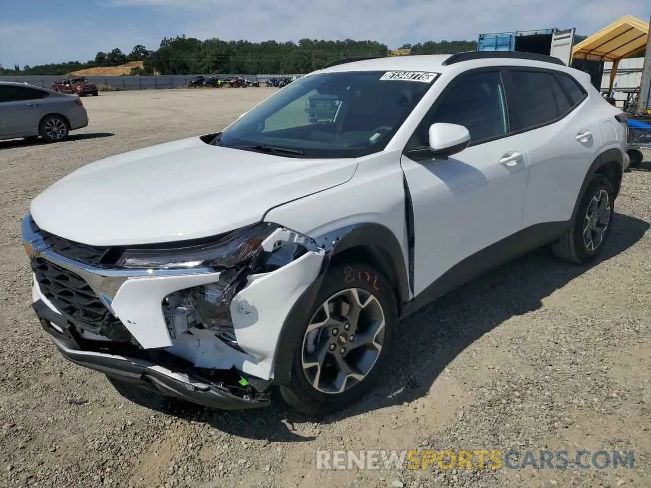 1 fotografías del automóvil dañado KL77LHEP4SC227930 CHEVROLET TRAX 2025