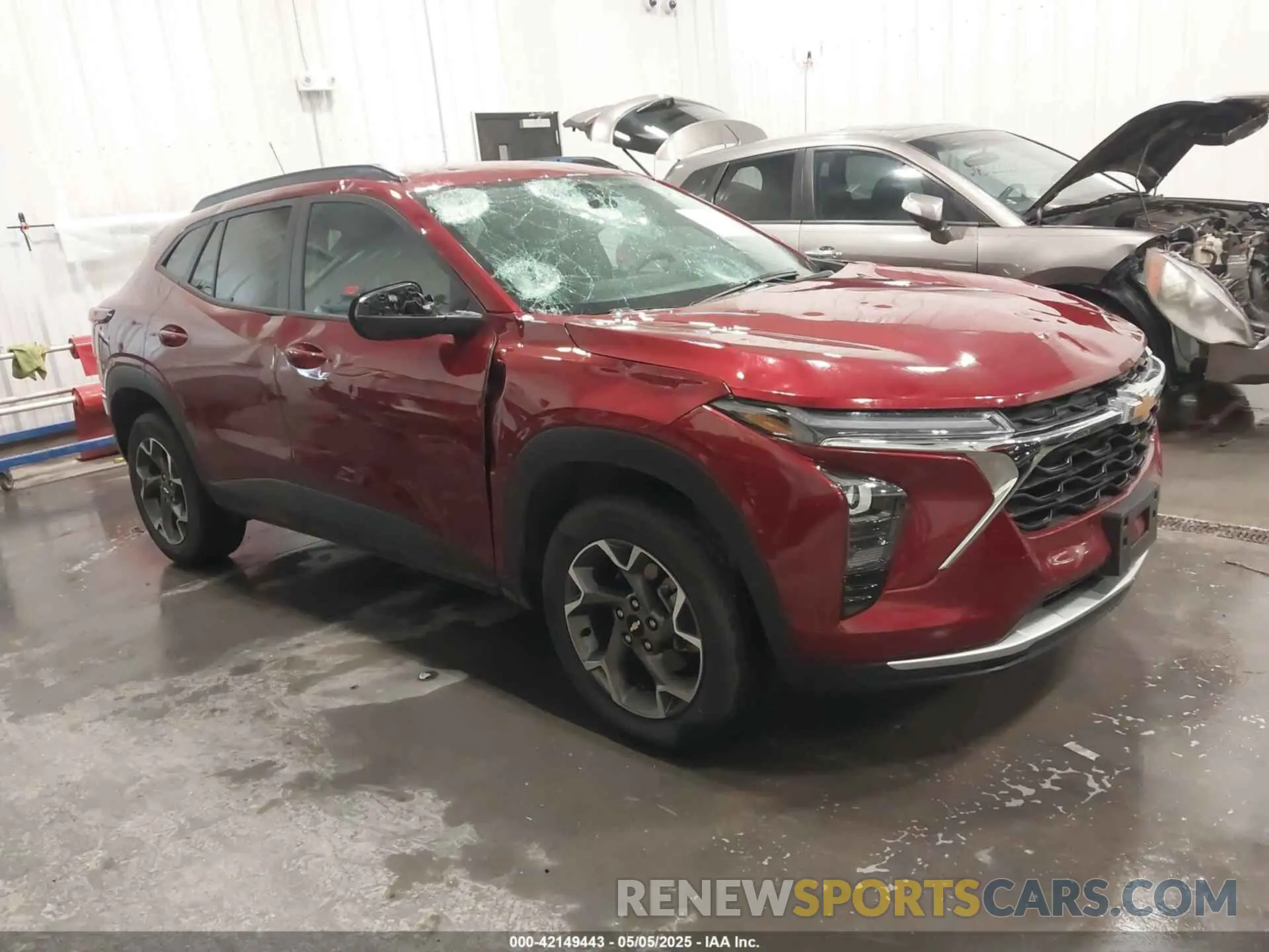 1 fotografías del automóvil dañado KL77LHEP5SC006868 CHEVROLET TRAX 2025