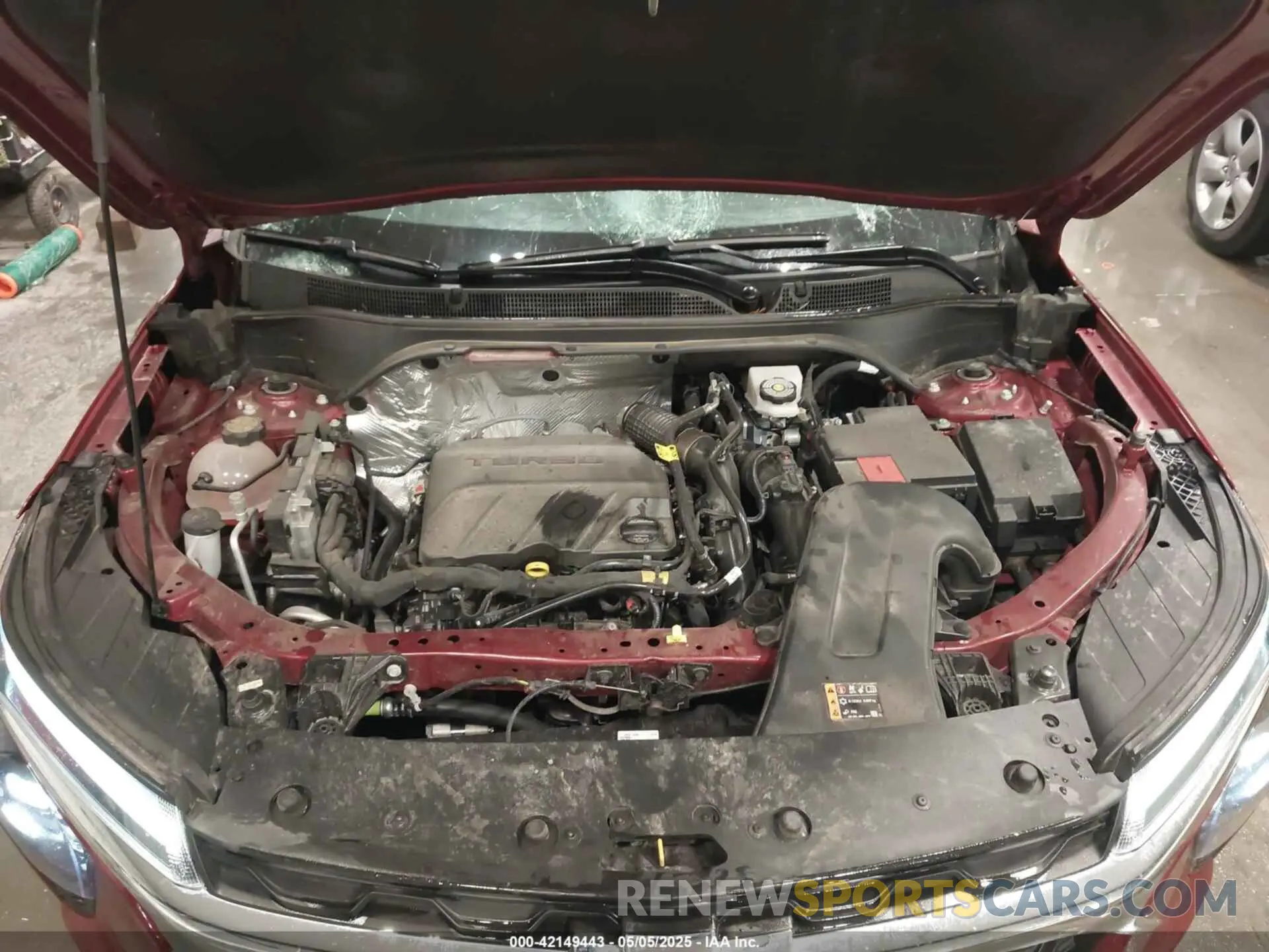 10 fotografías del automóvil dañado KL77LHEP5SC006868 CHEVROLET TRAX 2025