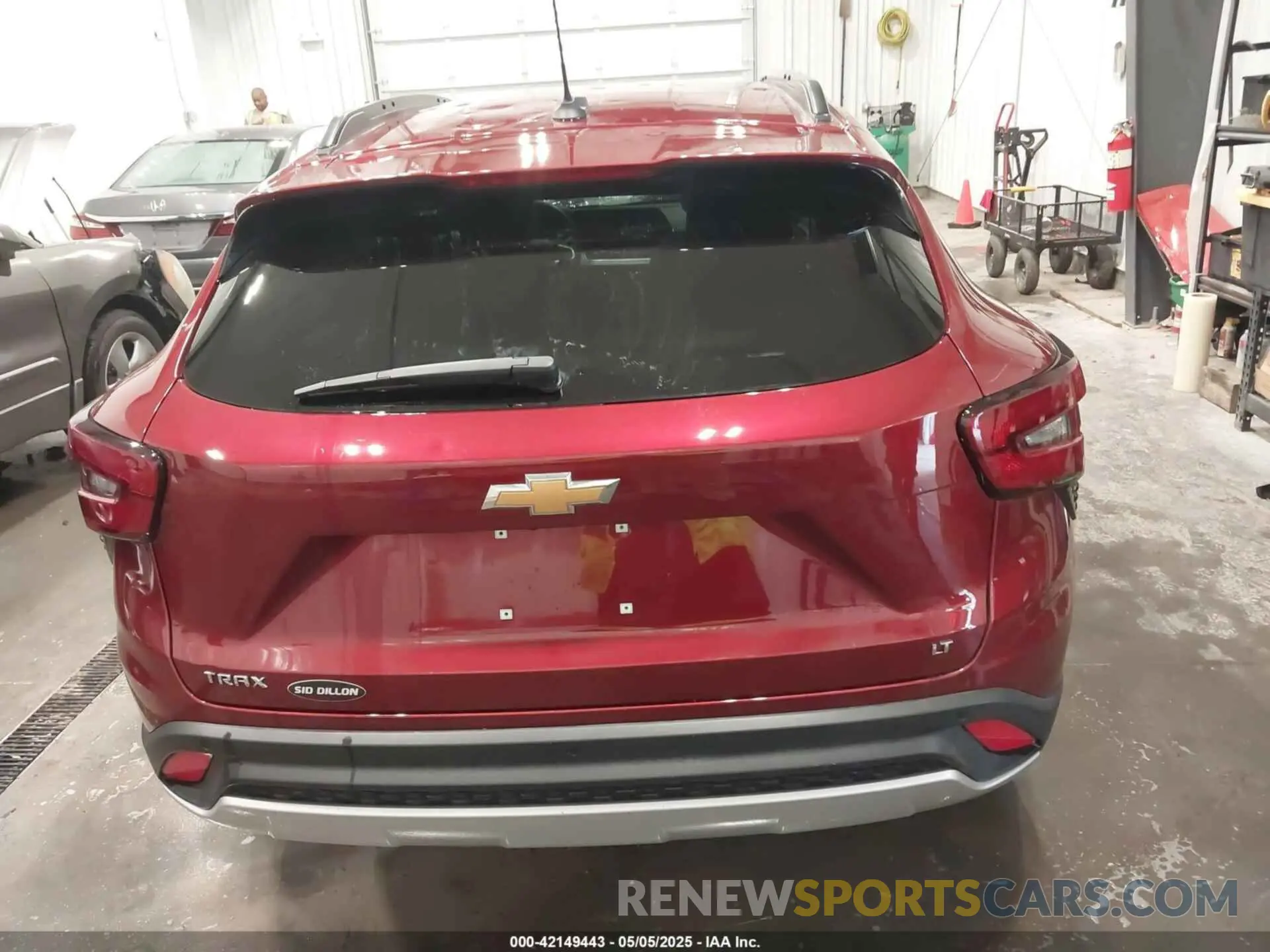 16 fotografías del automóvil dañado KL77LHEP5SC006868 CHEVROLET TRAX 2025