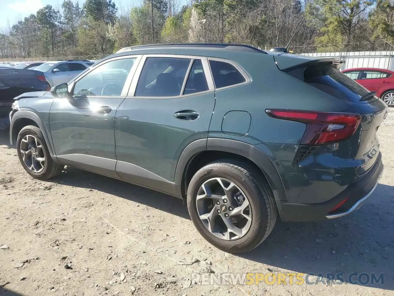 2 fotografías del automóvil dañado KL77LHEP5SC089251 CHEVROLET TRAX 2025