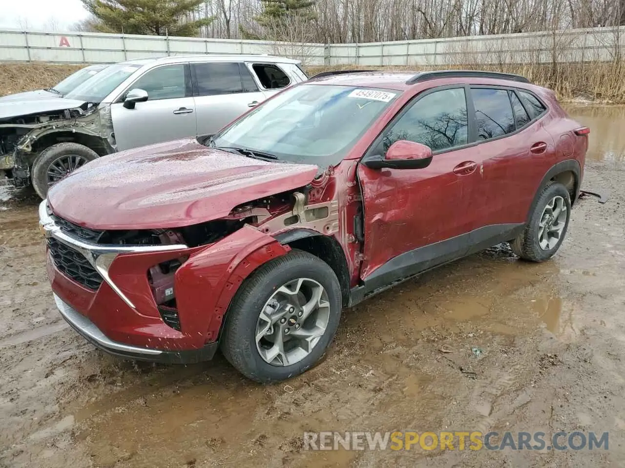 1 fotografías del automóvil dañado KL77LHEP5SC172078 CHEVROLET TRAX 2025