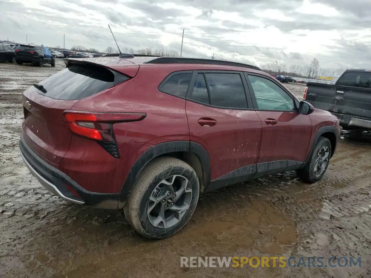 3 fotografías del automóvil dañado KL77LHEP5SC172078 CHEVROLET TRAX 2025