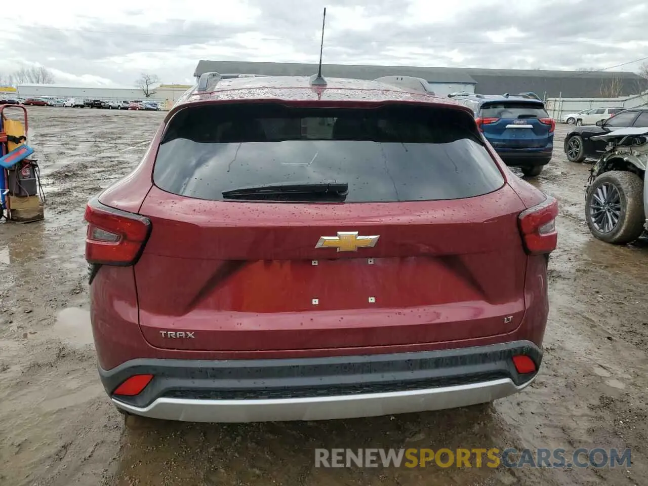6 fotografías del automóvil dañado KL77LHEP5SC172078 CHEVROLET TRAX 2025