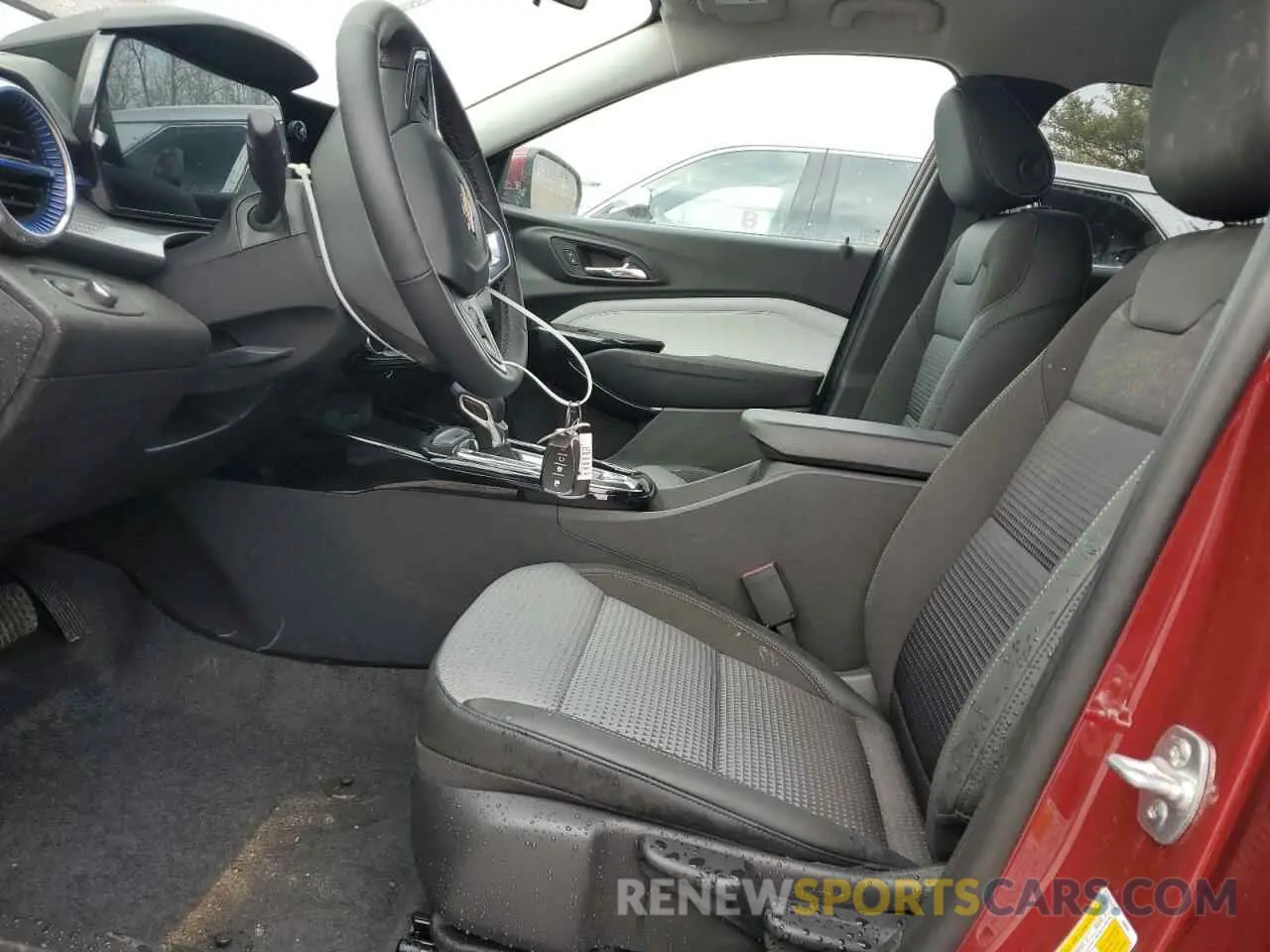 7 fotografías del automóvil dañado KL77LHEP5SC172078 CHEVROLET TRAX 2025