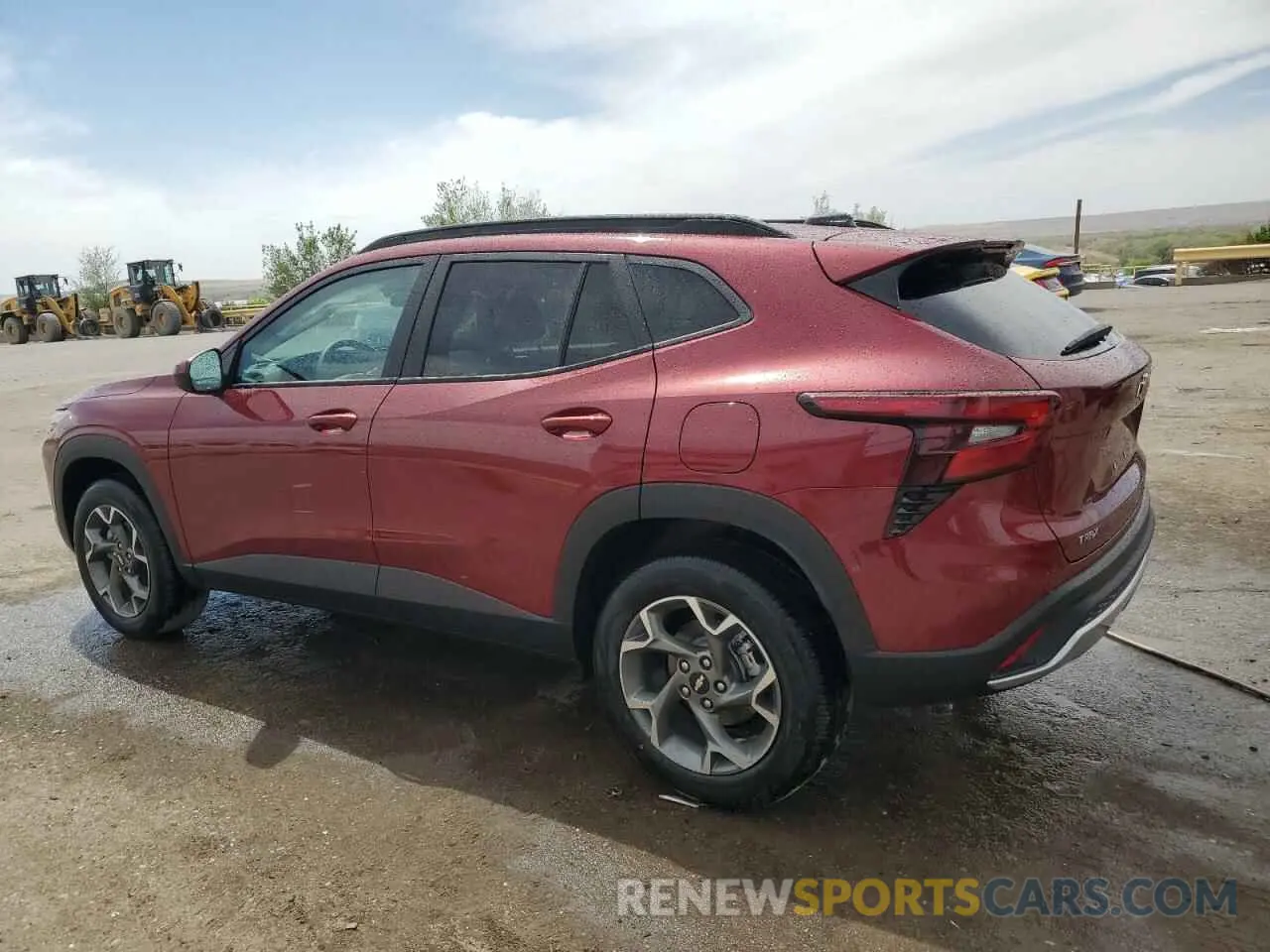 2 fotografías del automóvil dañado KL77LHEP5SC229833 CHEVROLET TRAX 2025
