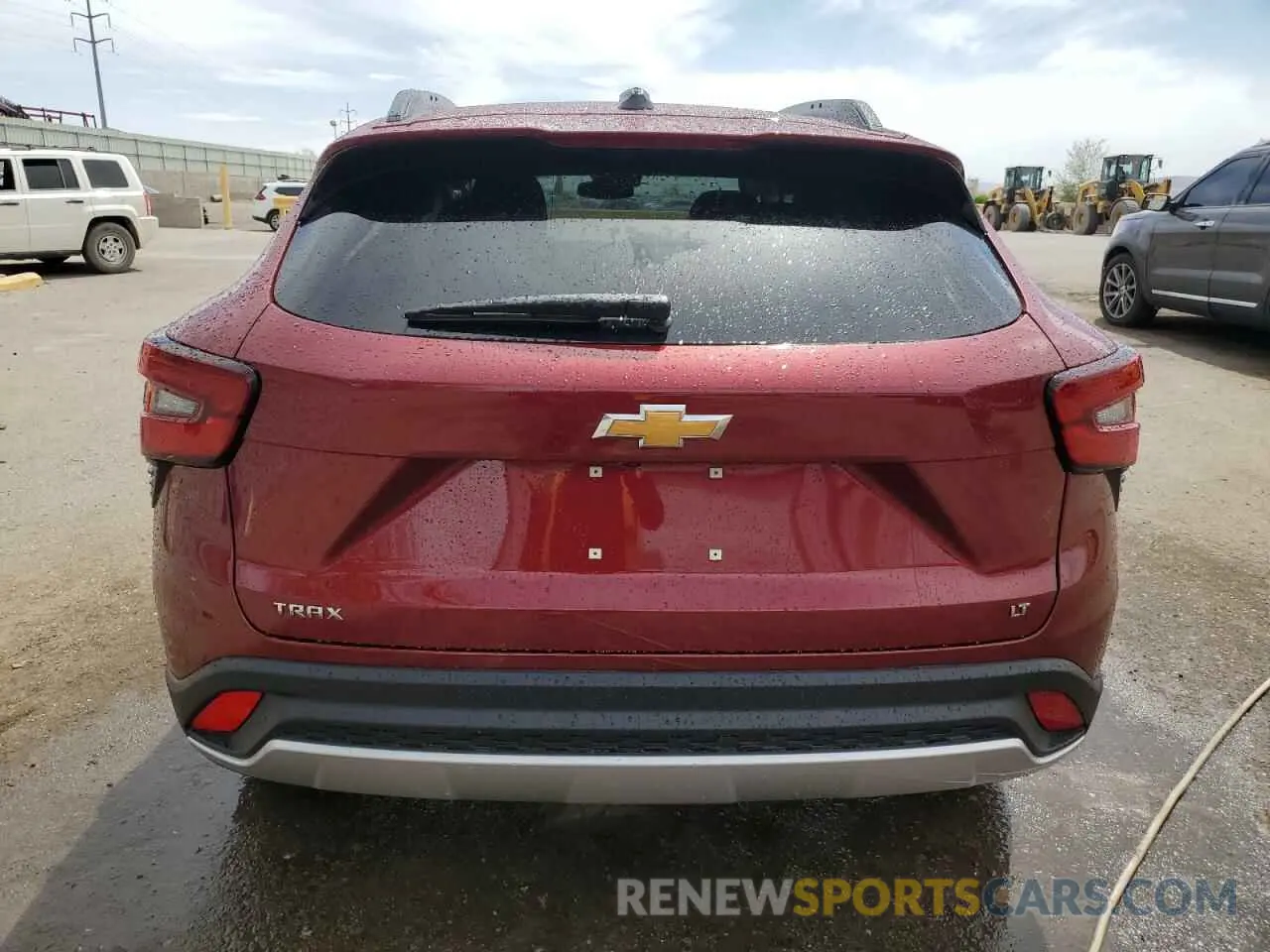6 fotografías del automóvil dañado KL77LHEP5SC229833 CHEVROLET TRAX 2025
